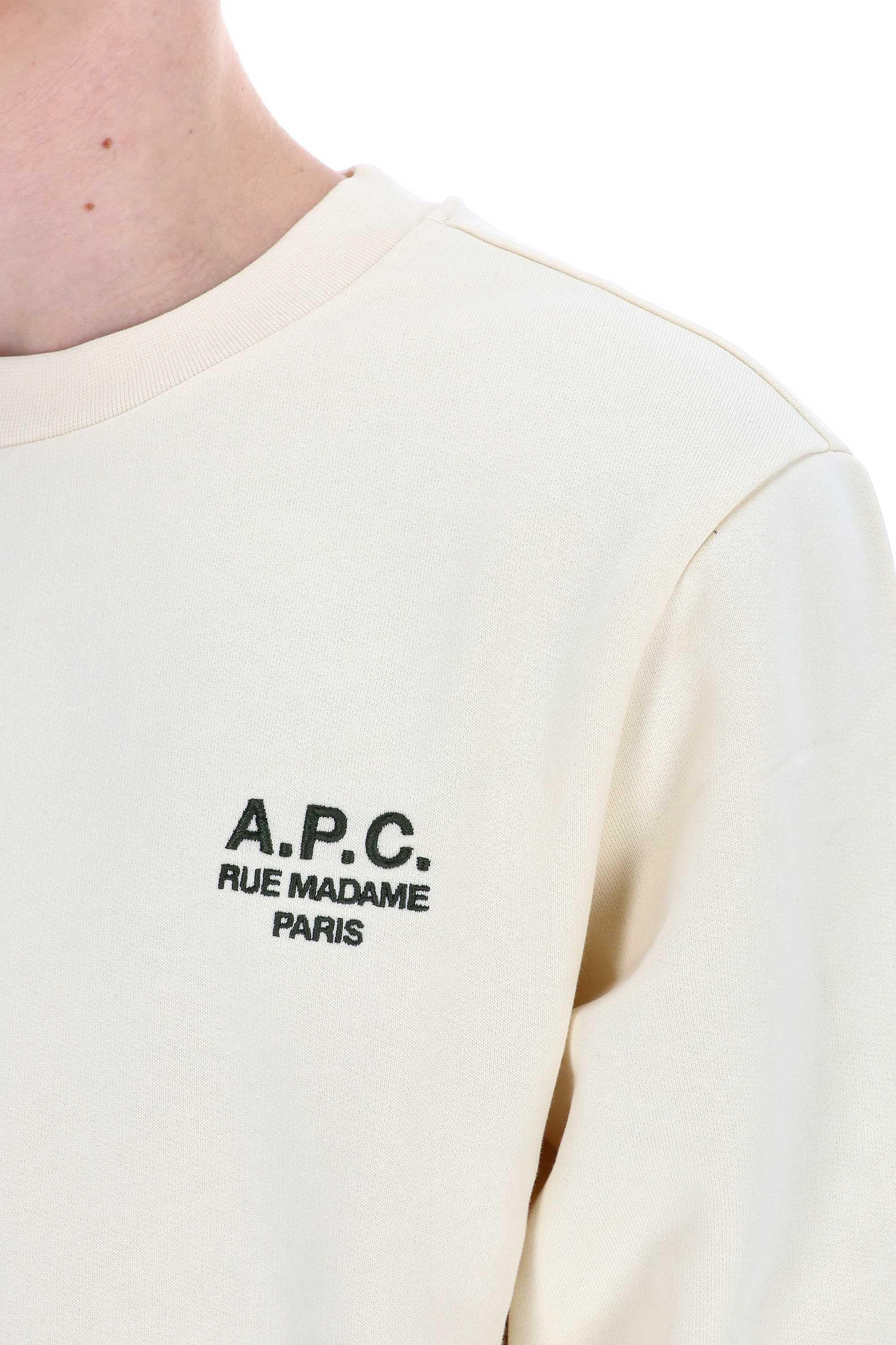 A.P.C. Felpa in cotone classic Rue Madame COHBV-M27913 ALJ 