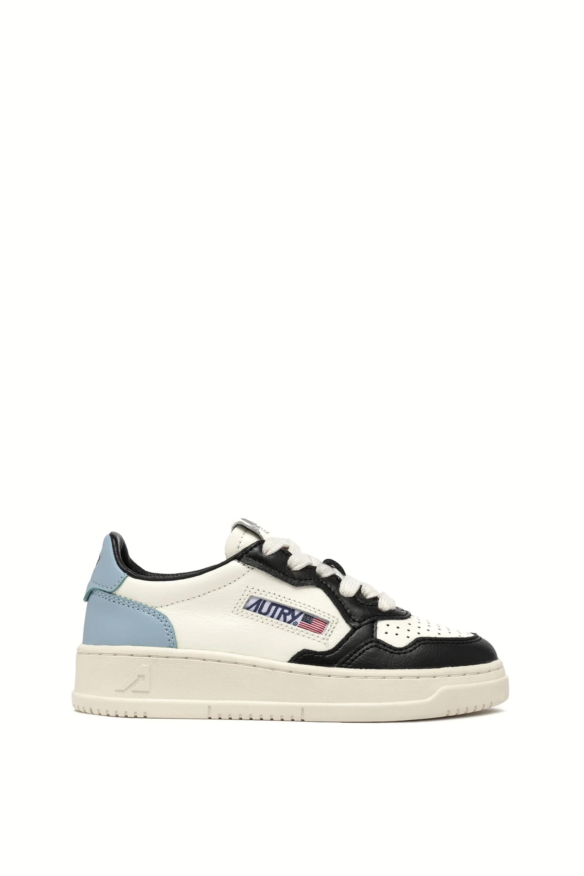 Autry Sneaker Medalist bambino multicolor in pelle KULK 3F01 BK/WSWH/DRBL 