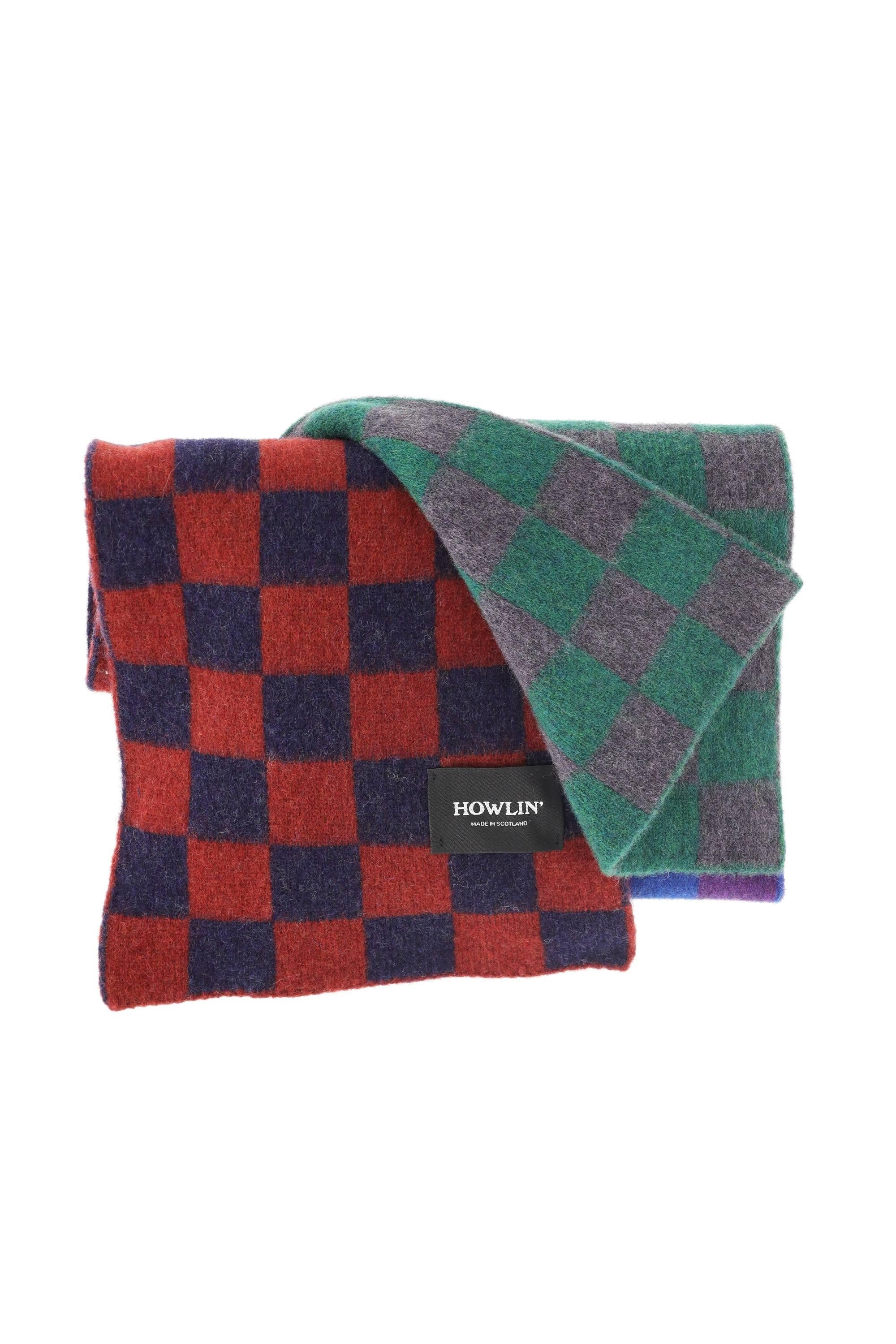 Howlin' Sciarpa in lana shetland COSMIC CHECKERBOARD NEVERMIND 