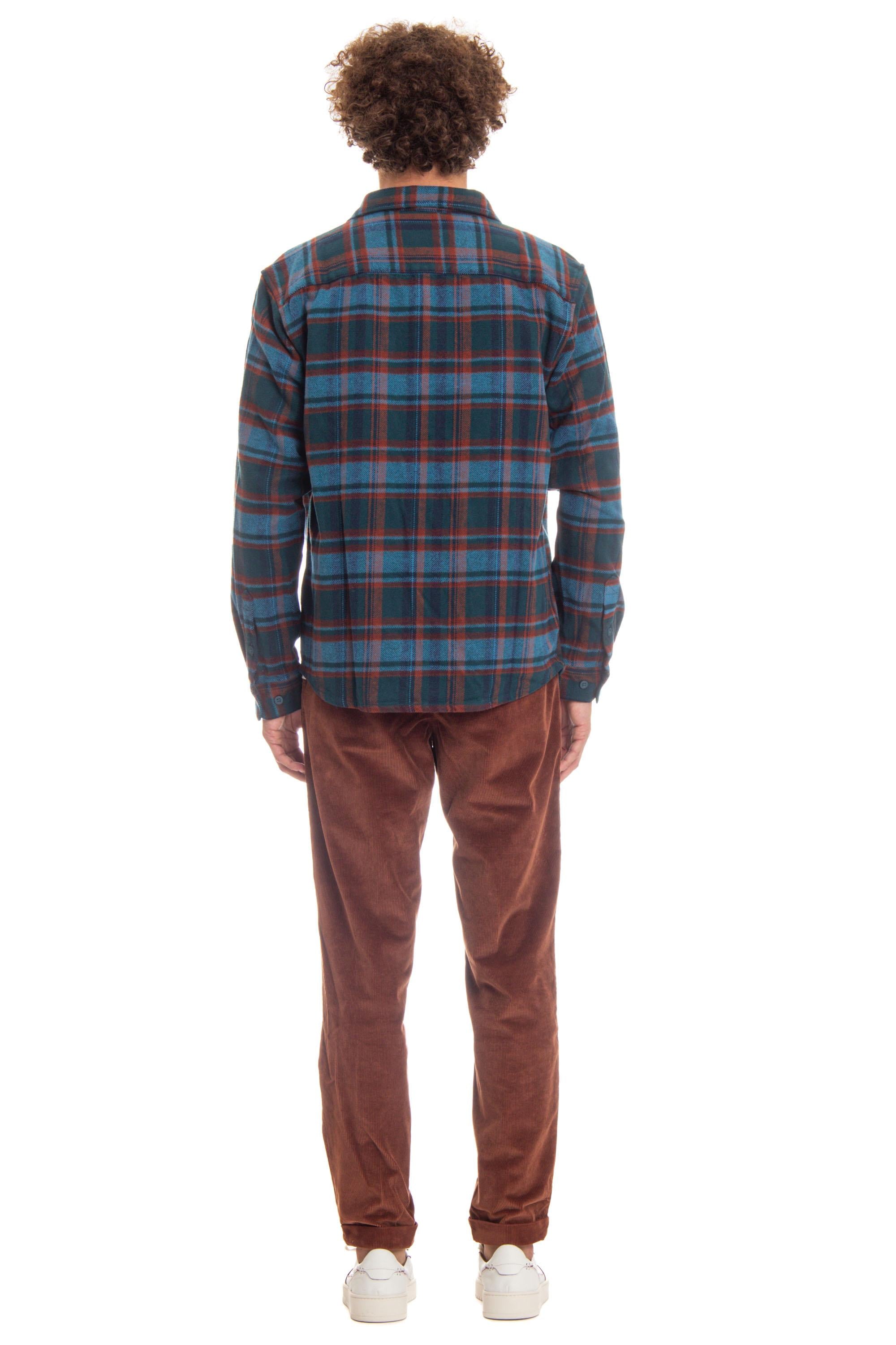 Camicia overshirt fantasia quadri F22470M319 ABPL Cotopaxi 