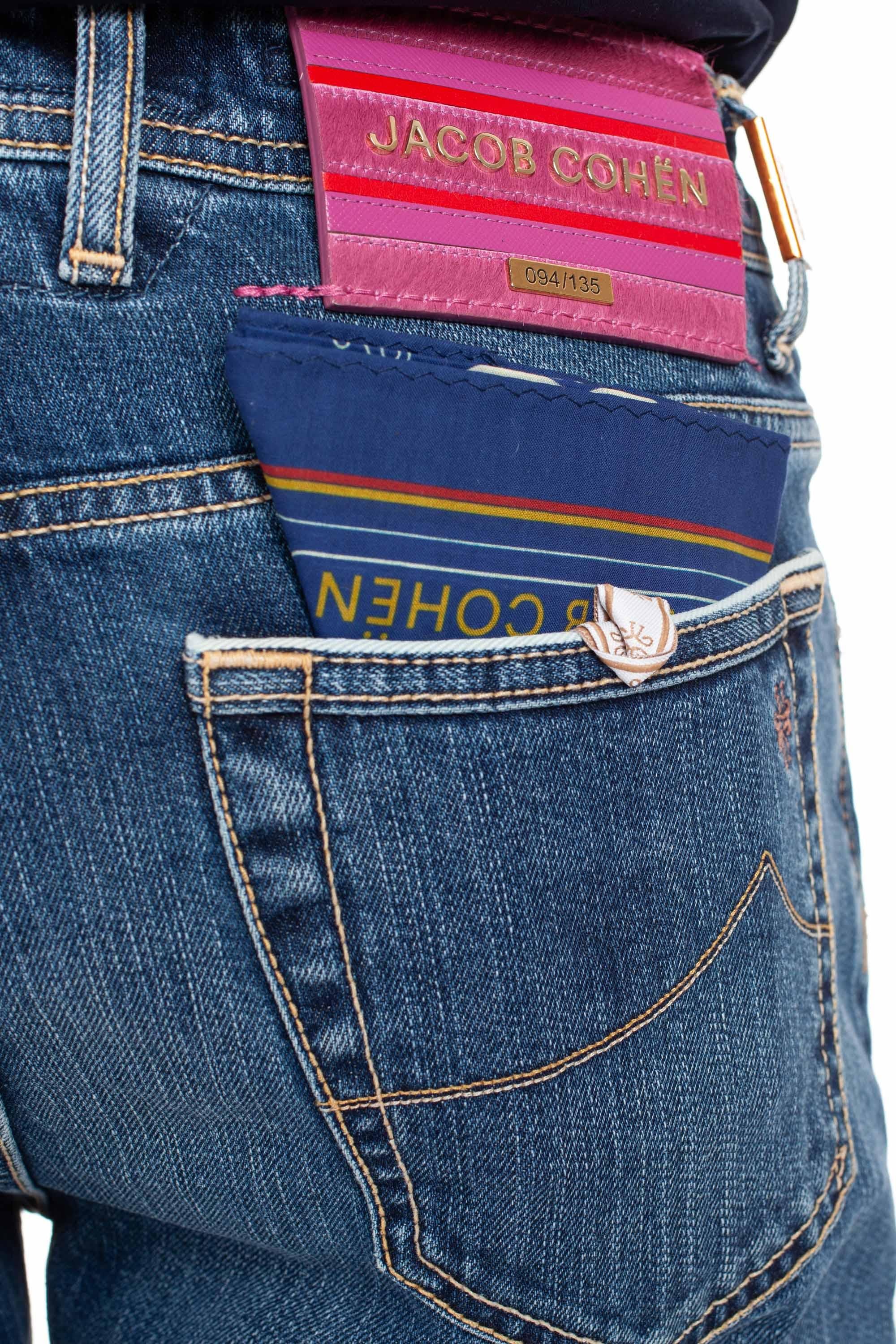 Jeans Limited Edition etichetta fucsia Bard fit L04 32 S3746 BARD 710D Jacob Cohen 