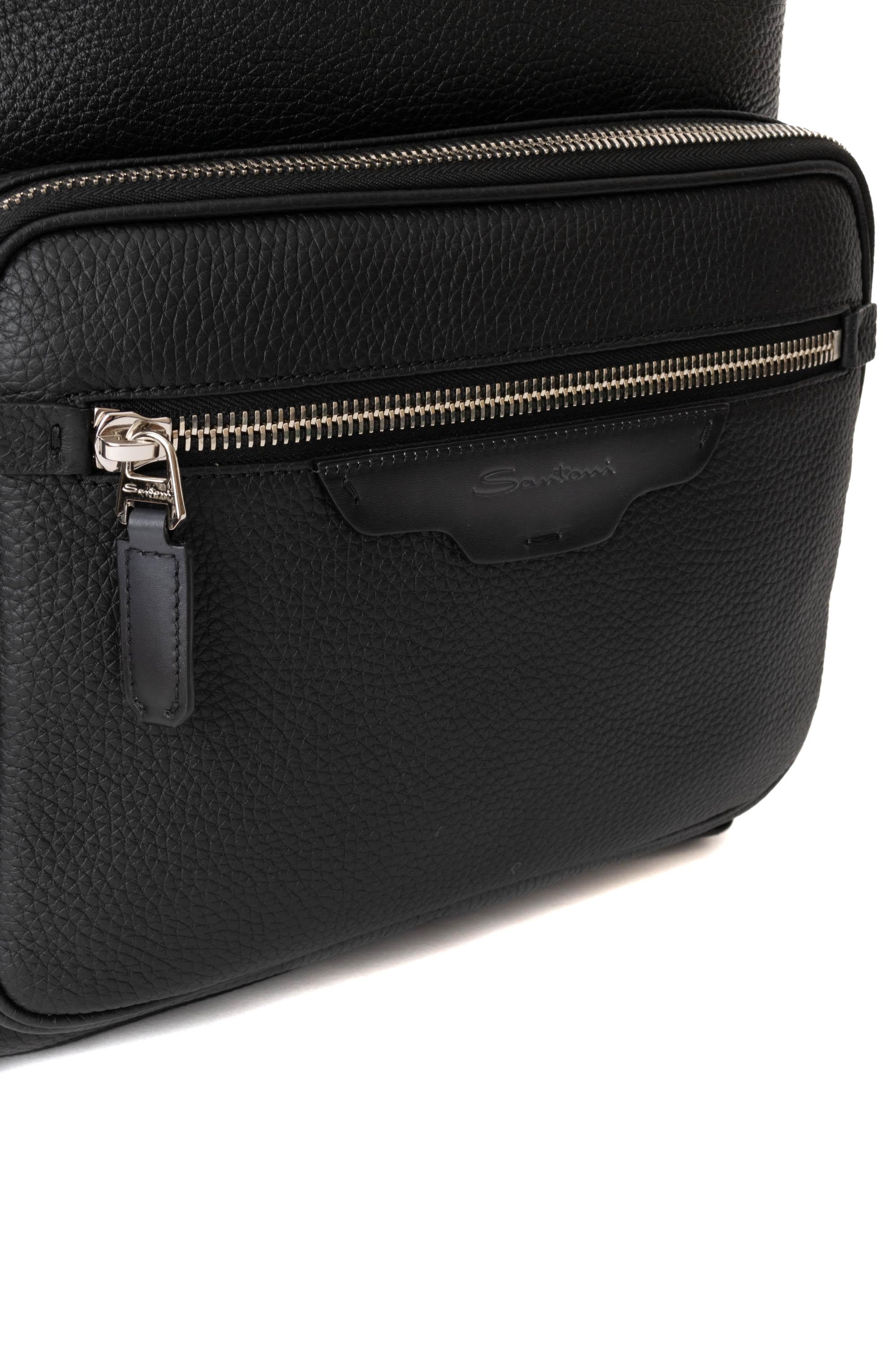 Zaino in pelle bottalata UIBBA2364EN-A2IB/2 N01 Santoni 