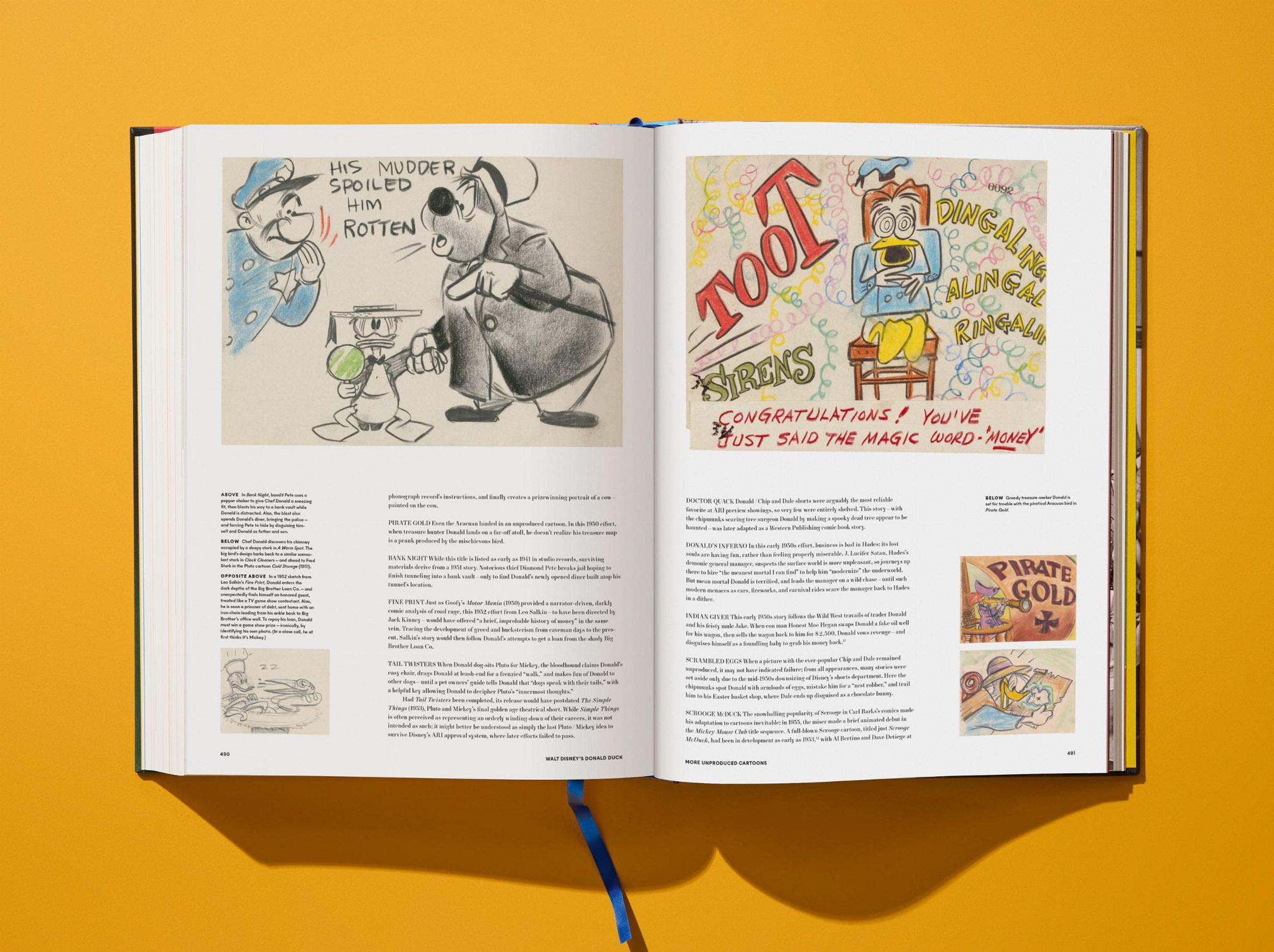 Taschen Libro da collezione Disney Donald Duck DONALD DUCK XL GB 