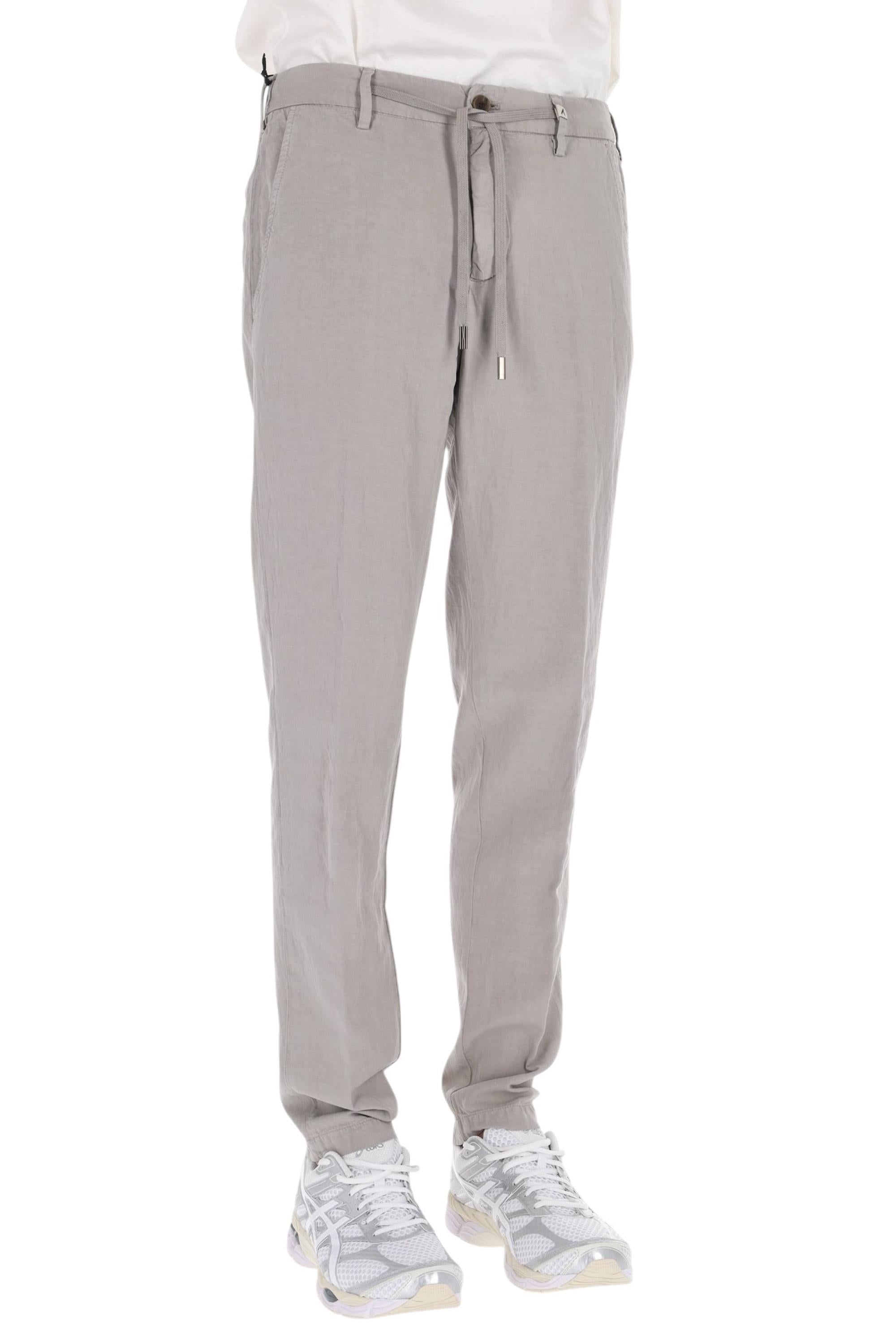 Myths Pantalone Apollo con coulisse in lyocell-lino-cotone 26M12L 80 46 