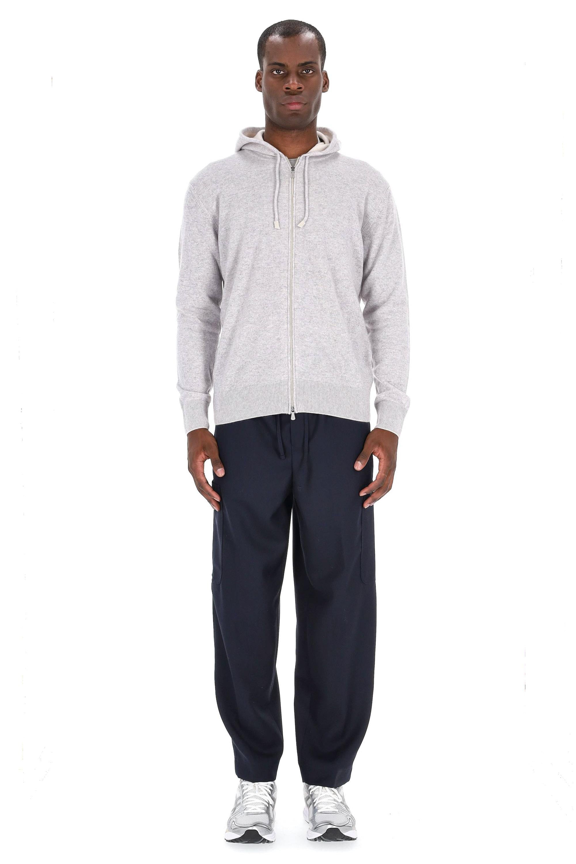 Felpa full zip in puro cashmere X76MAGK33 MAG0K019/2 13-02 Eleventy 
