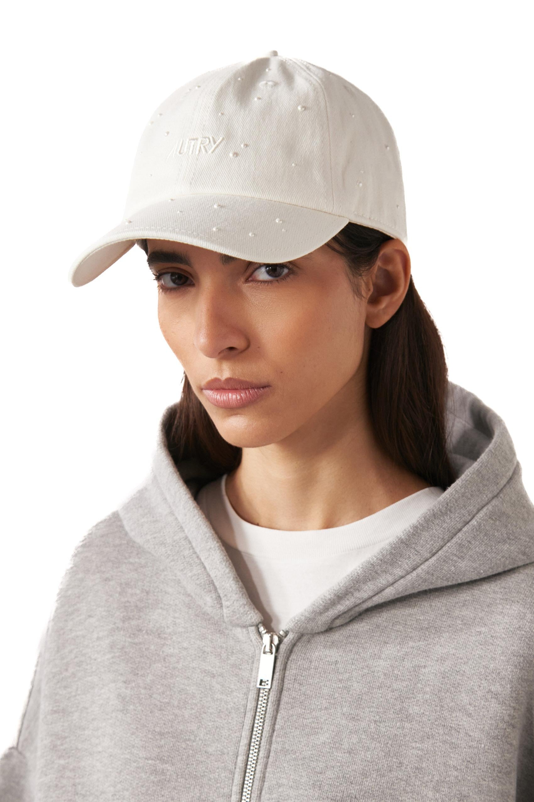 Autry Cappello baseball donna in cotone ACPU 076W BASEBALL WHITE 