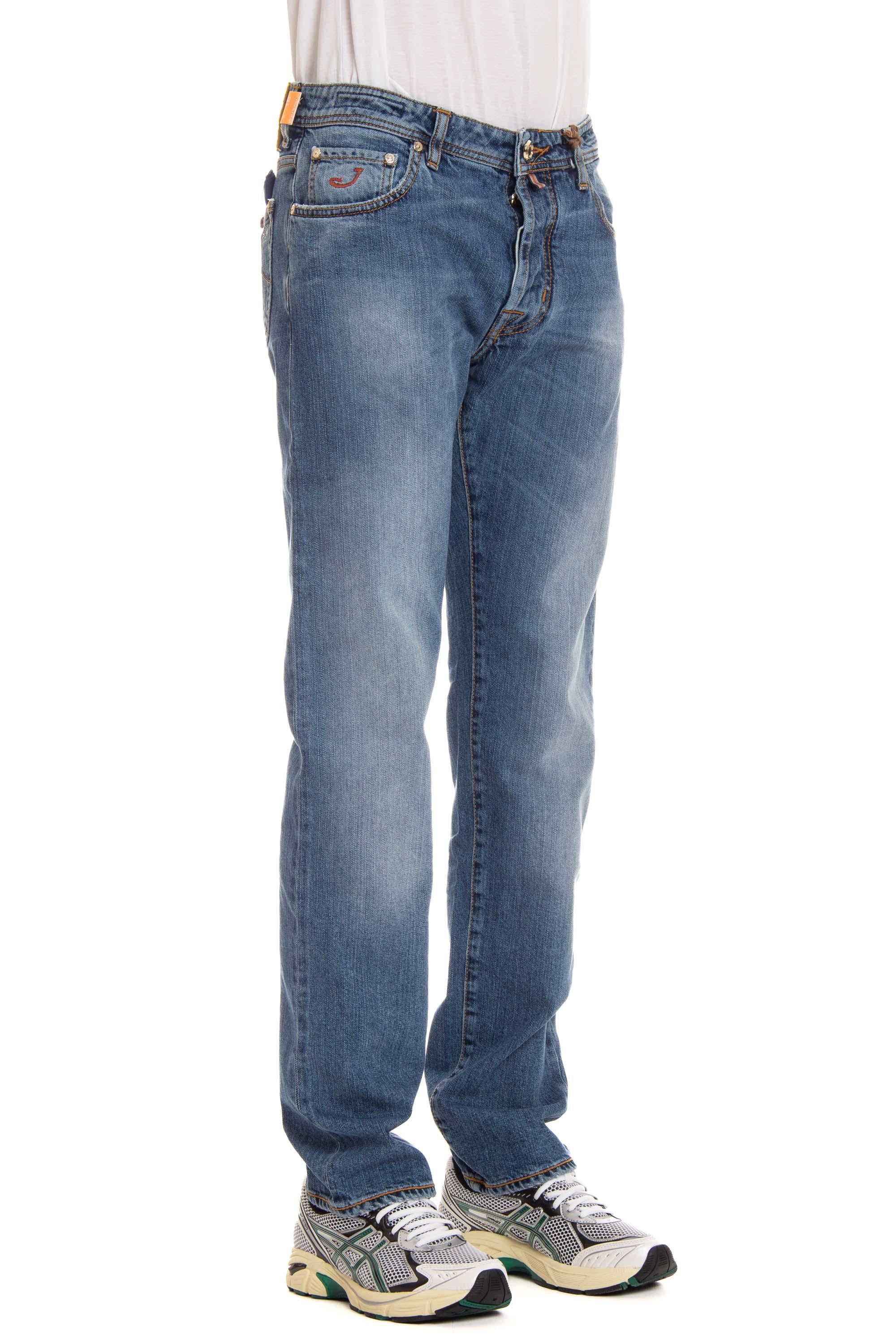 Jacob Cohen Jeans Limited Edition etichetta senape modello Bard L04 30 S 3746 BARD 881D 
