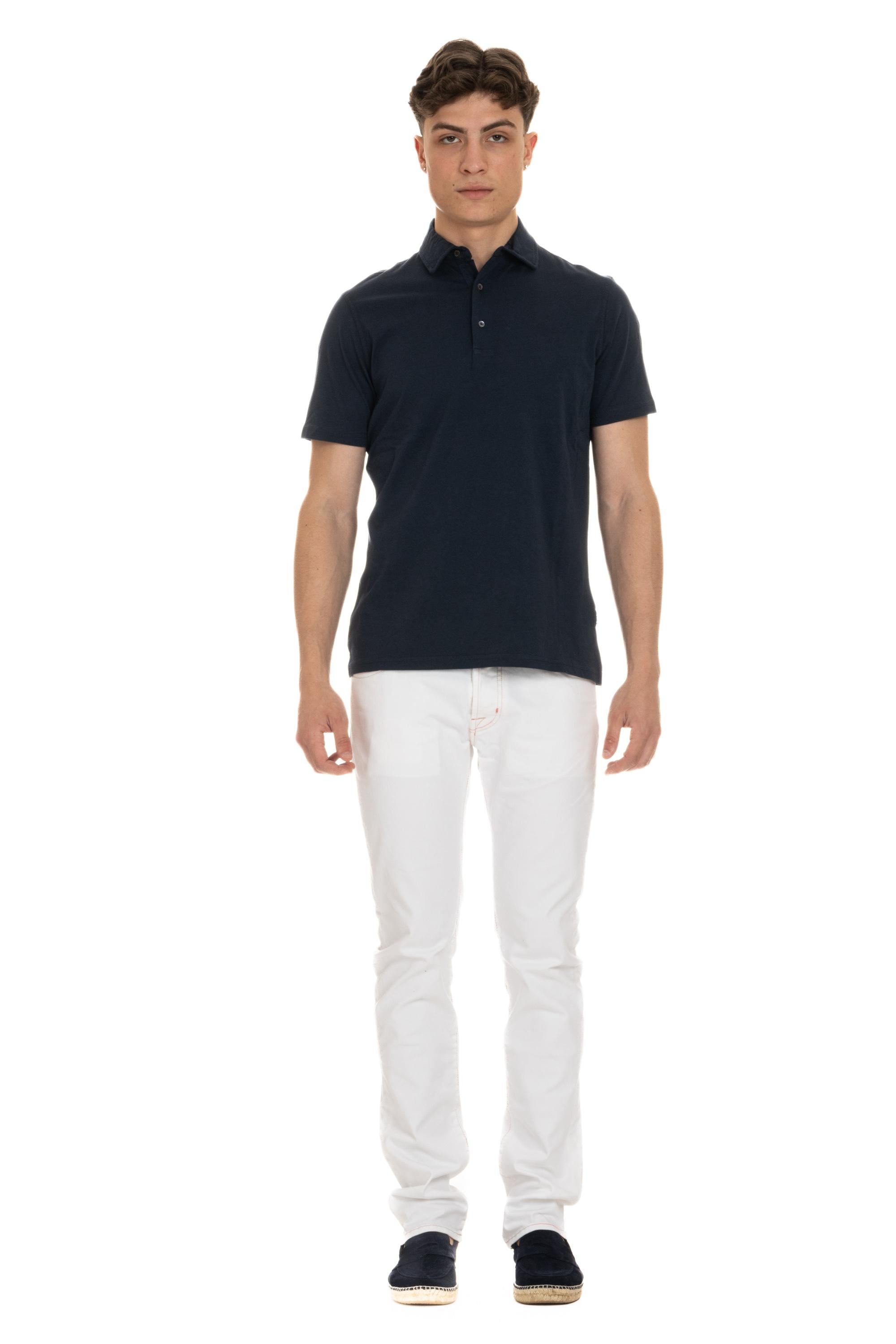 Polo in jersey di cotone AY78 A335 01098 Aspesi 