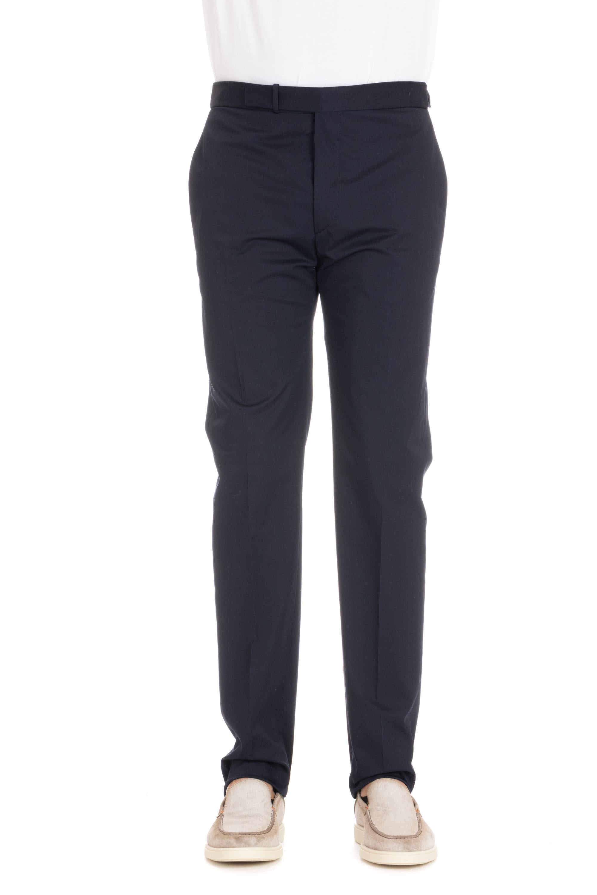 Pantalone in rasatello di cotone mod. Newbros P-NEWBROS I70010 U B553 Tagliatore 