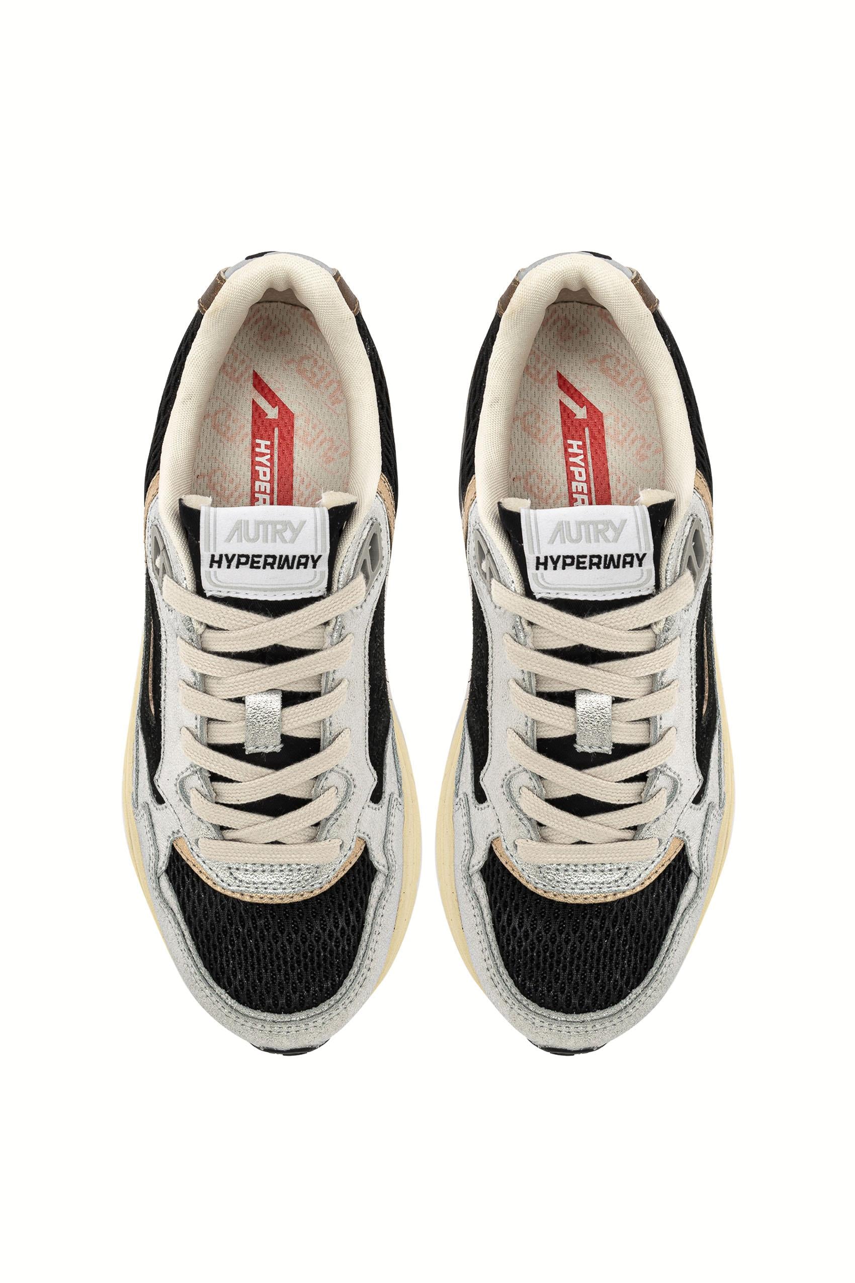 Autry Sneaker modello Hyperway HYLM EM04 SILV/BLK 