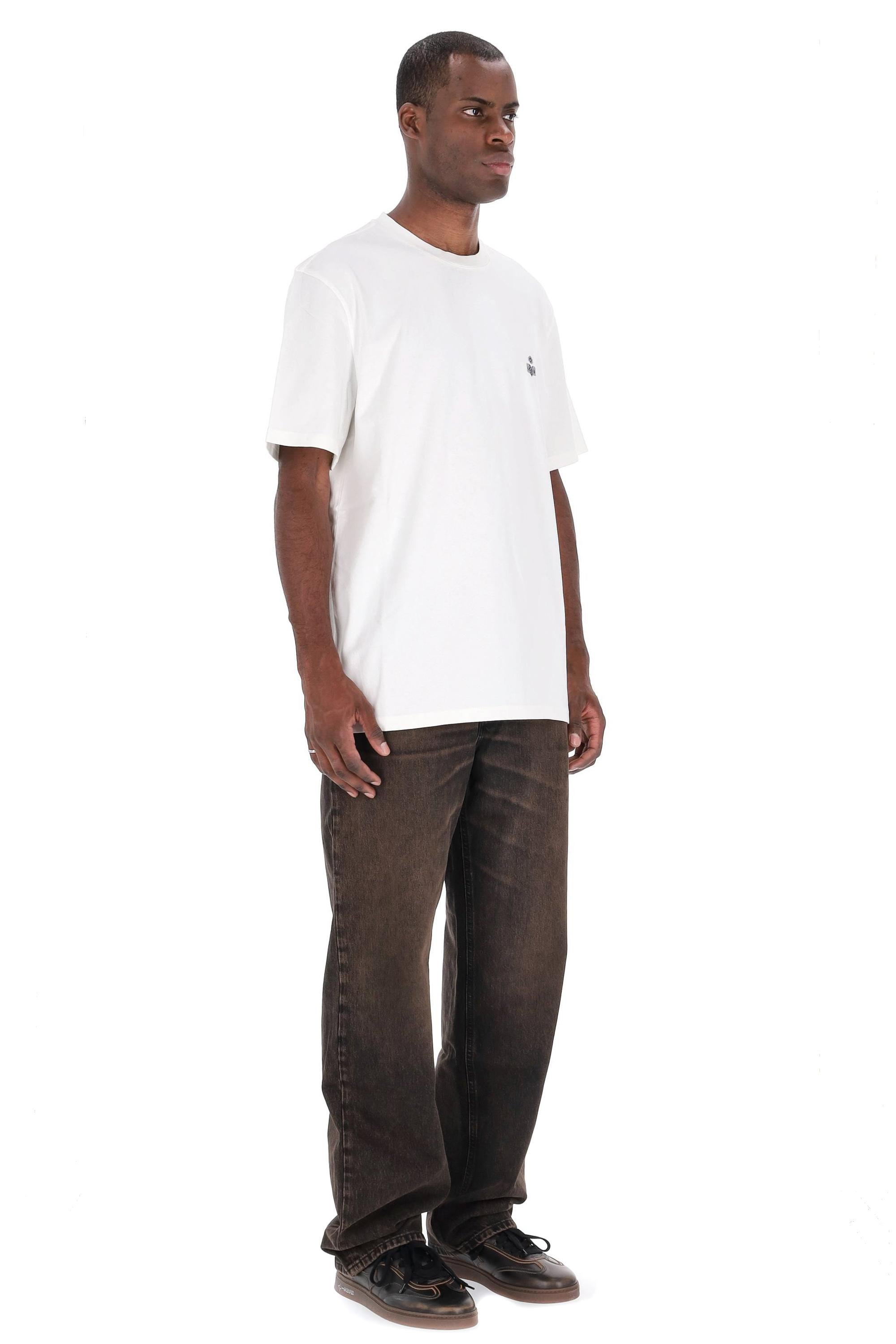 Isabel Marant T-shirt dettaglio tribale modello Hugo TS0149HE-C1N14H 20CK 