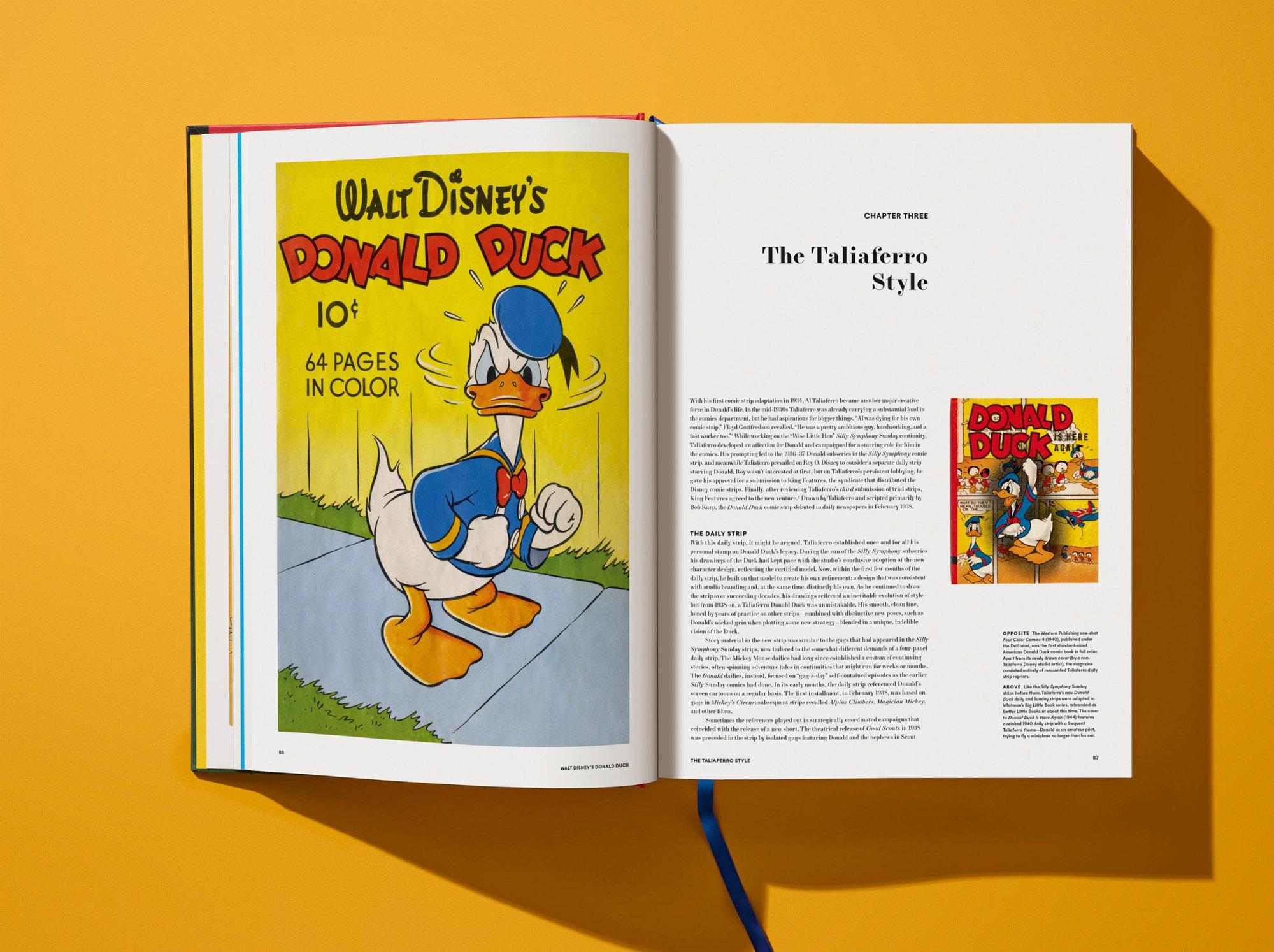 Taschen Libro da collezione Disney Donald Duck DONALD DUCK XL GB 