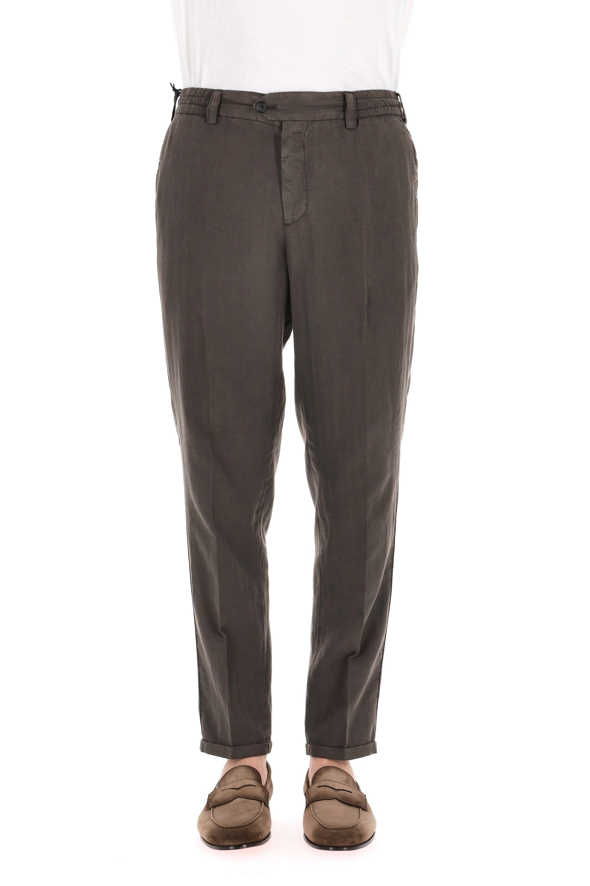 Pantalone a resca in lyocell-lino-cotone The Rebel fit RTRBB30REW SD61 Y177 PT Torino 