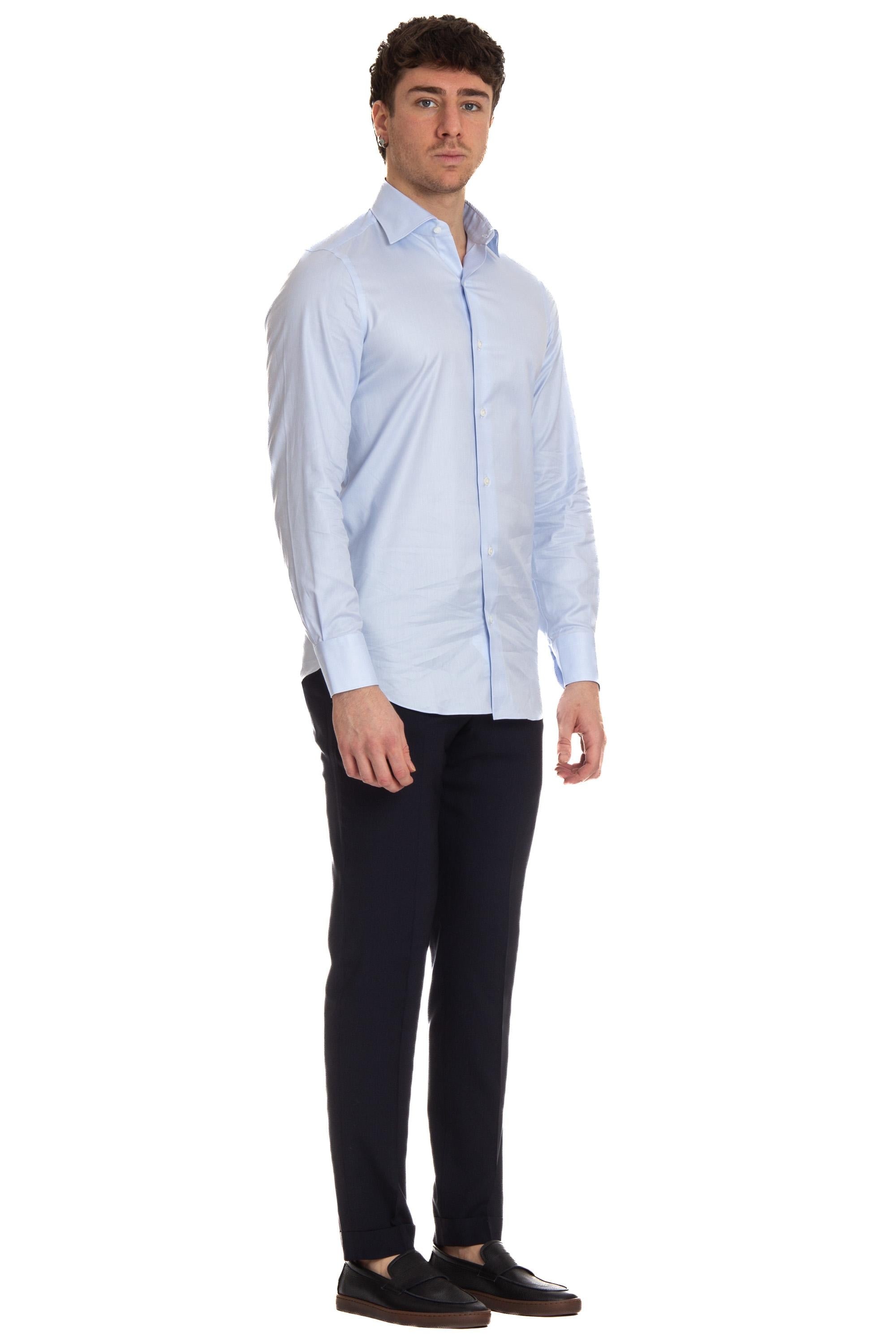Finamore Camicia sartoriale oxford linea Milano C0090 MILANO LUIGI LZ 18 