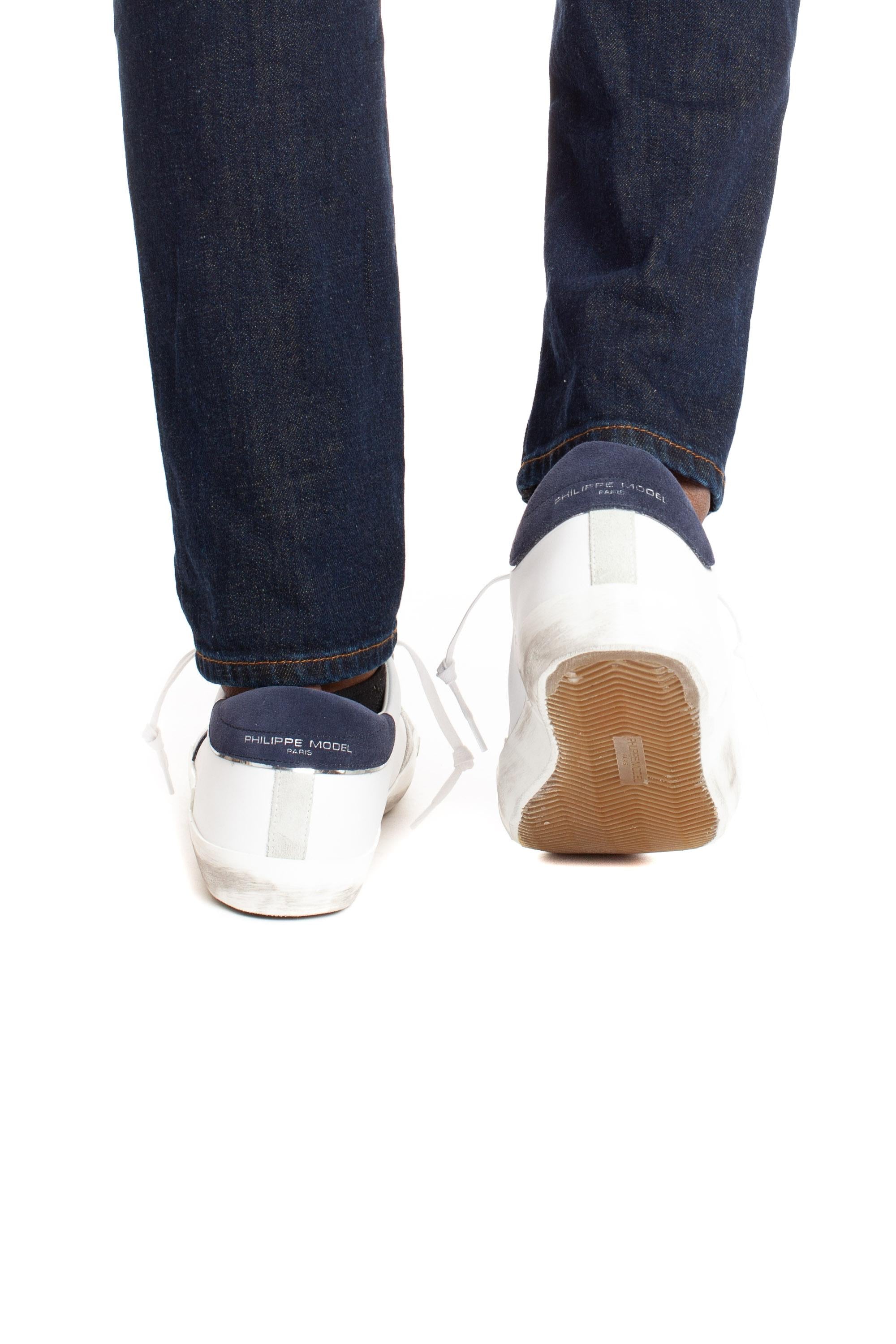 Sneaker low Paris talloncino blu PRLU PRSX/8 VX22 Philippe Model 