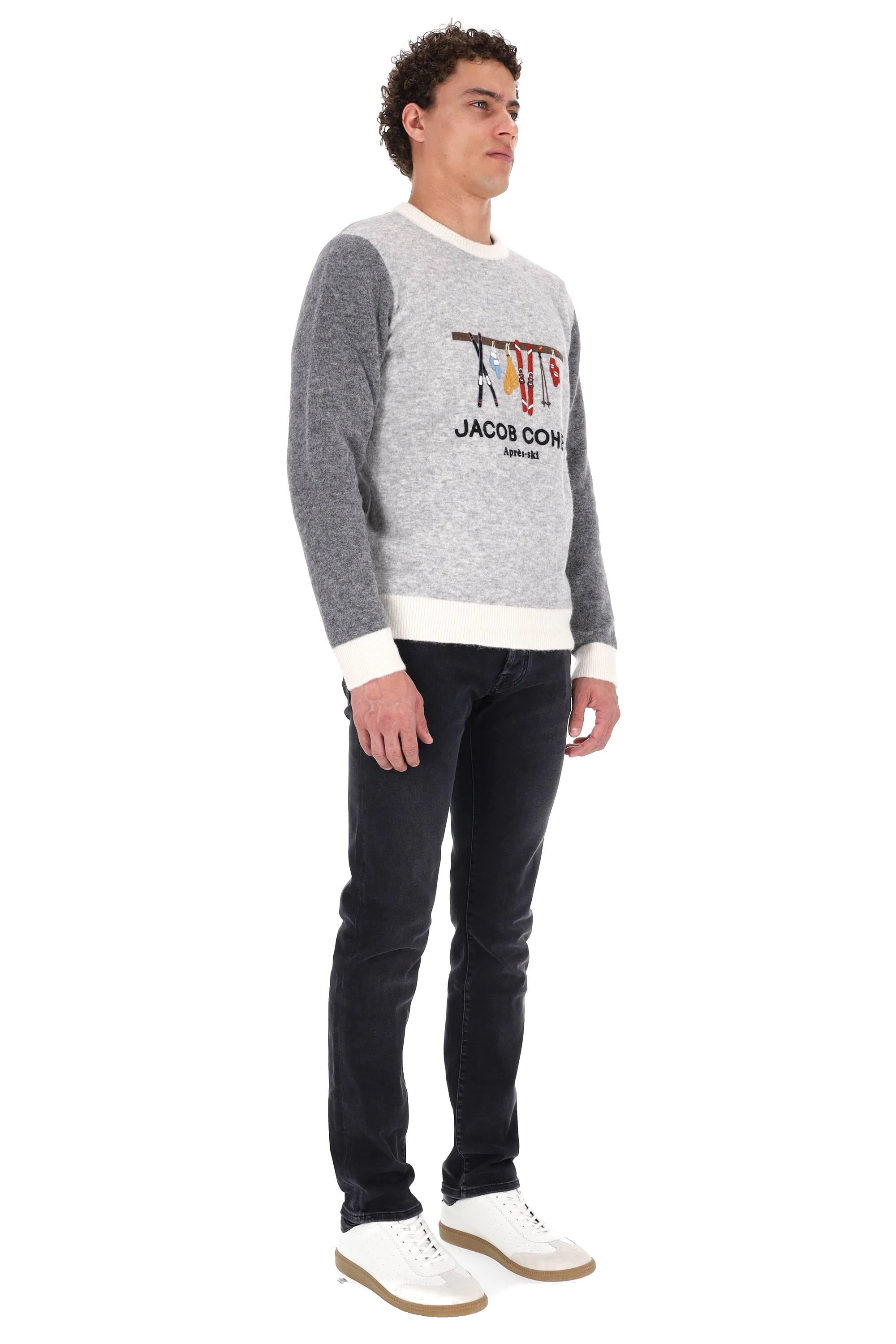 Jacob Cohen Maglia girocollo "Après Ski" in alpaca-lana JUR_SG012-001-X0017 A622 