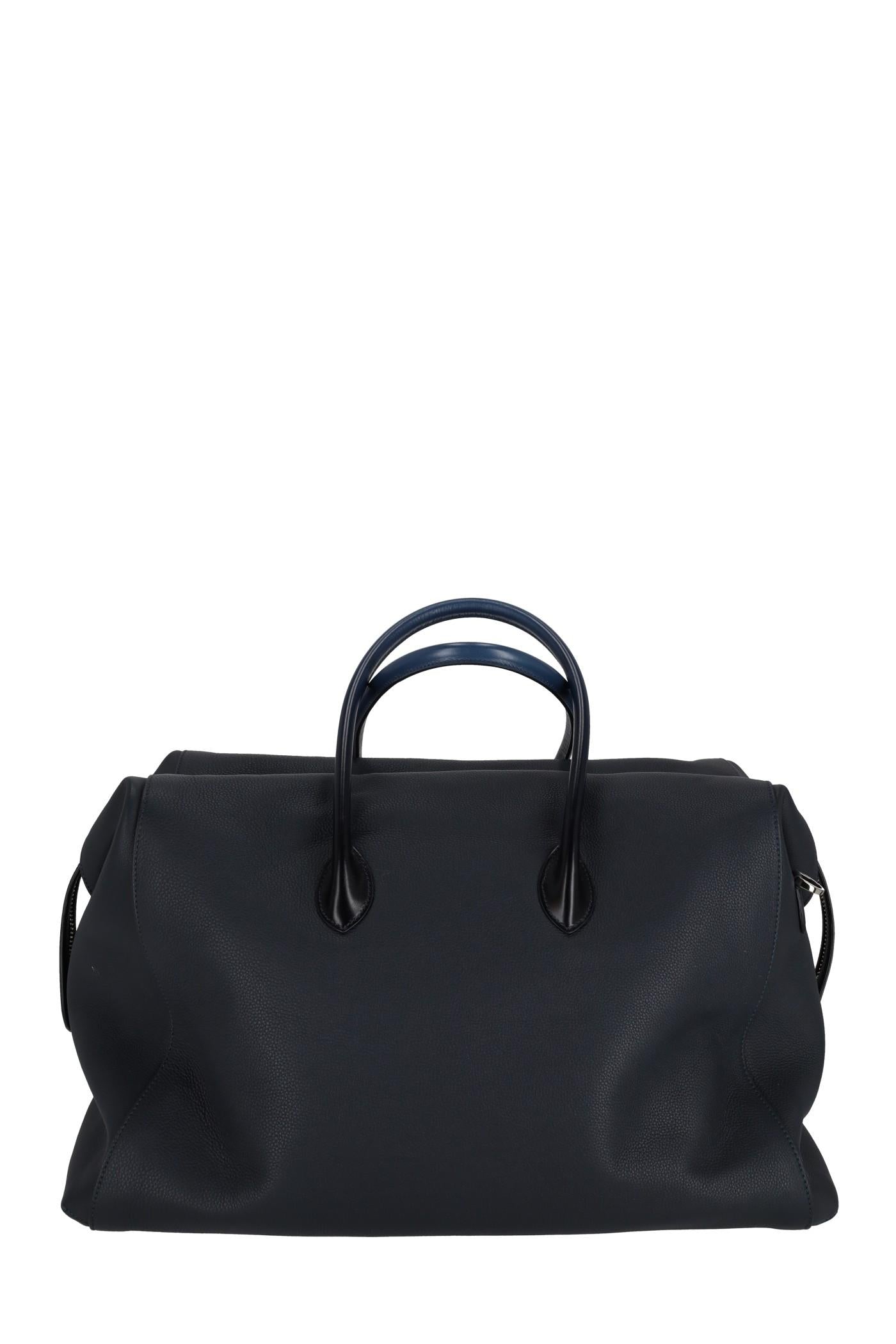 Santoni Borsa da viaggio in pelle UIBBA2646BS/2 U55 