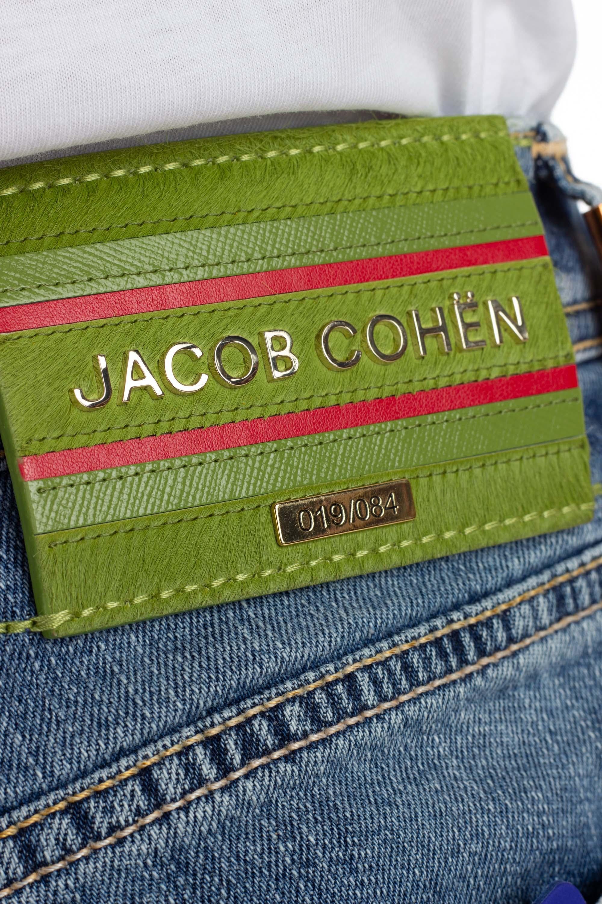 Jacob Cohen Jeans Limited Edition etichetta verde Nick fit L06 32 S3746 NICK/2 718D 