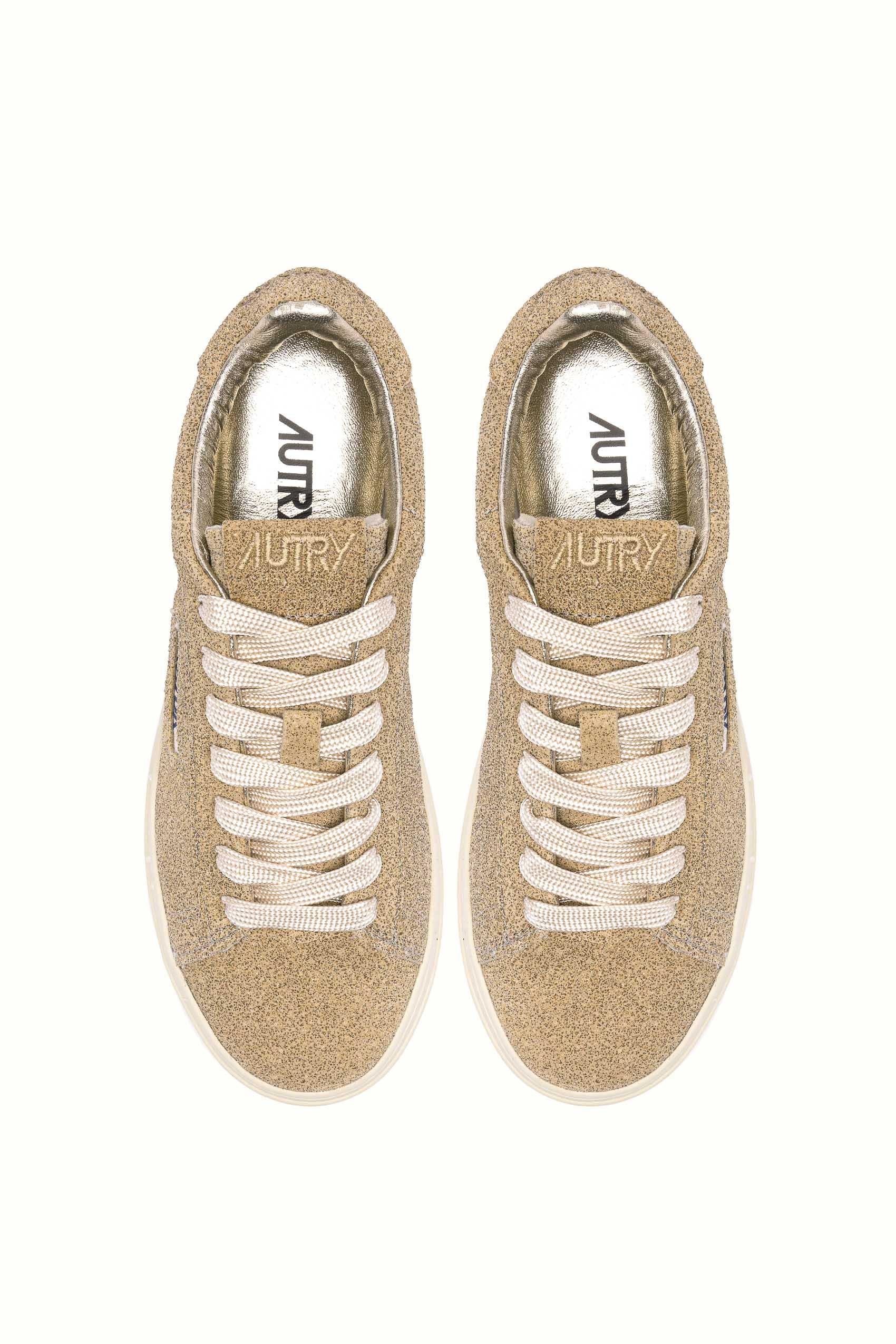 Sneaker donna con strass modello Dallas ADLW US02 SAND Autry 