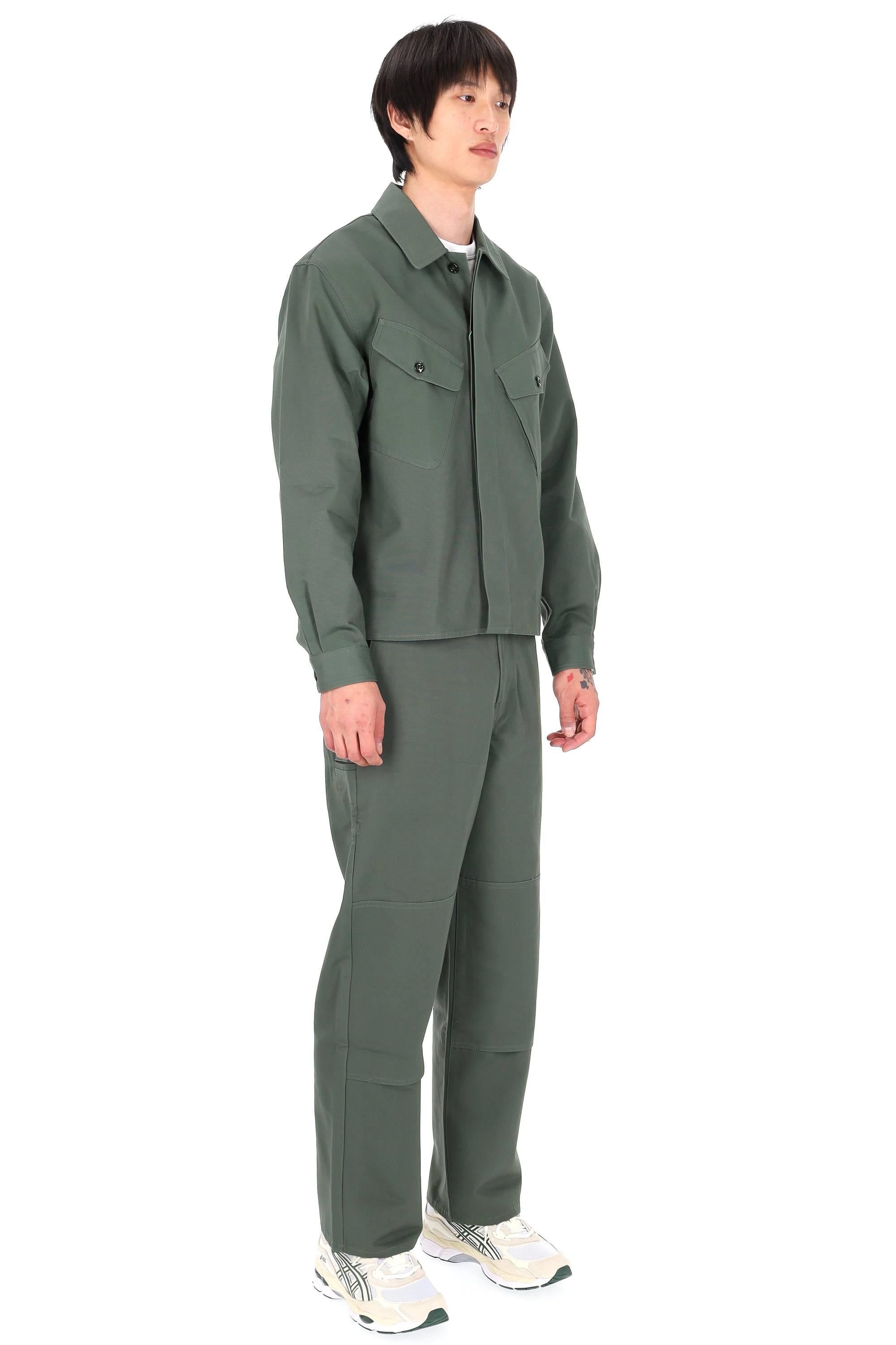 Kenzo Overshirt utility in cotone double knee FG55CH5439OT 51 