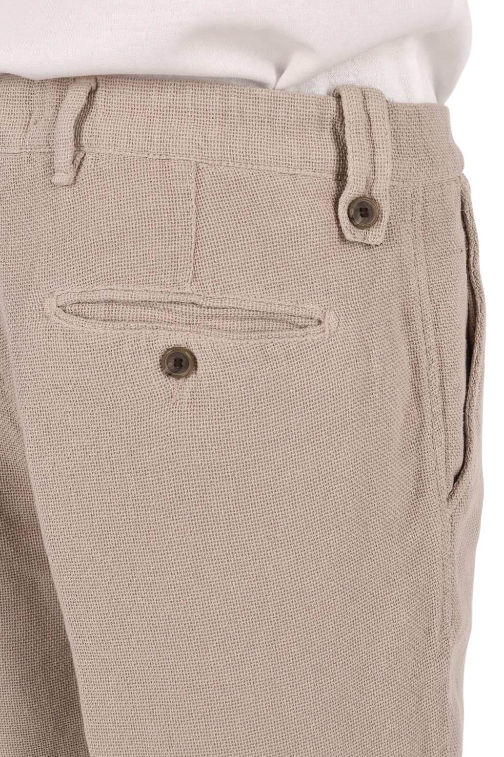 Myths Bermuda tramato in cotone e lino 26M74B 87-4 02 