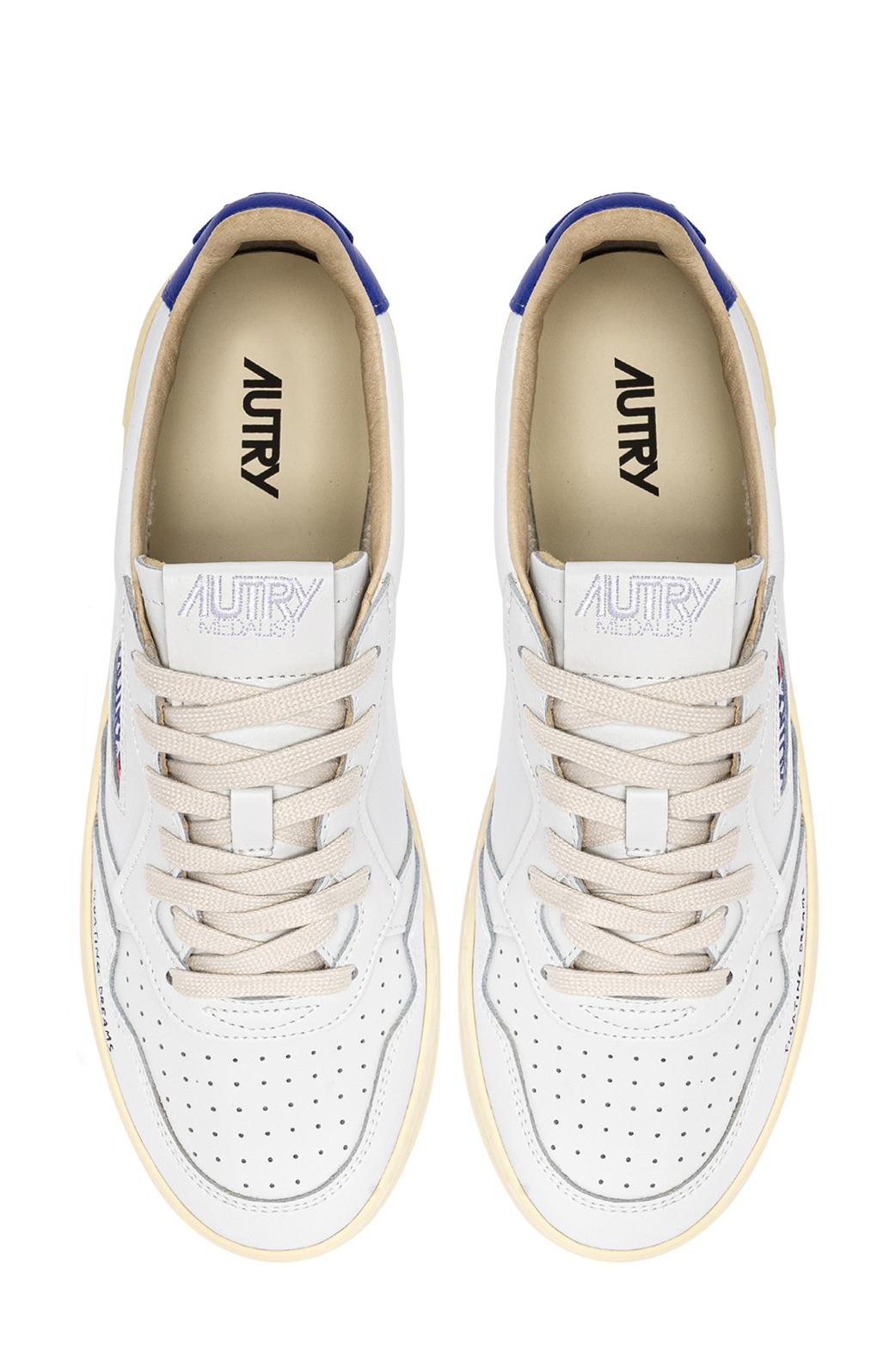 Autry Sneaker Medalist Floating Dreams talloncino blu royal AULM DL01 WHT/BEABL 