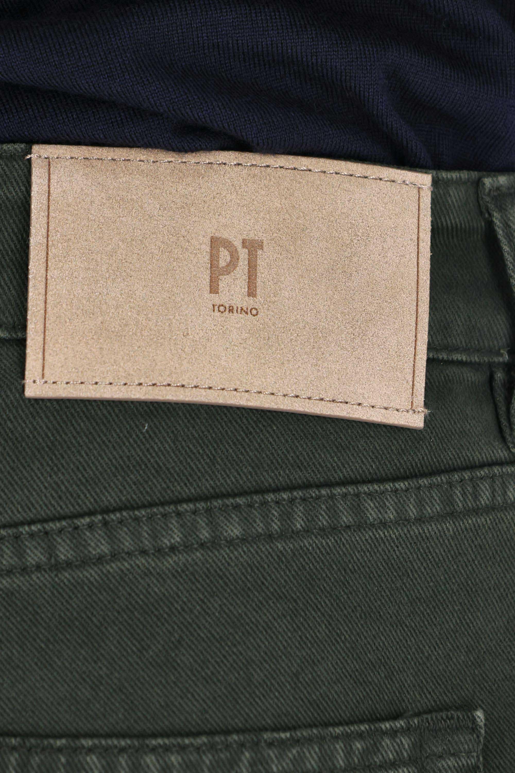 PT Denim 5 tasche color stretch in bull di cotone Reggae fit C5TP05B0 TU96T0/2 Y447 