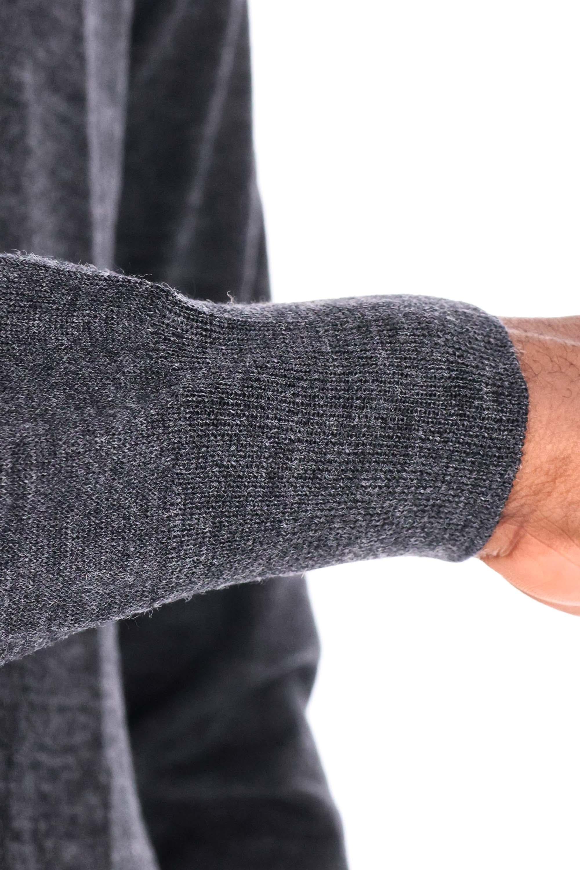 Maglia girocollo in cashmere e seta 1319057567 0095 095 Barba 