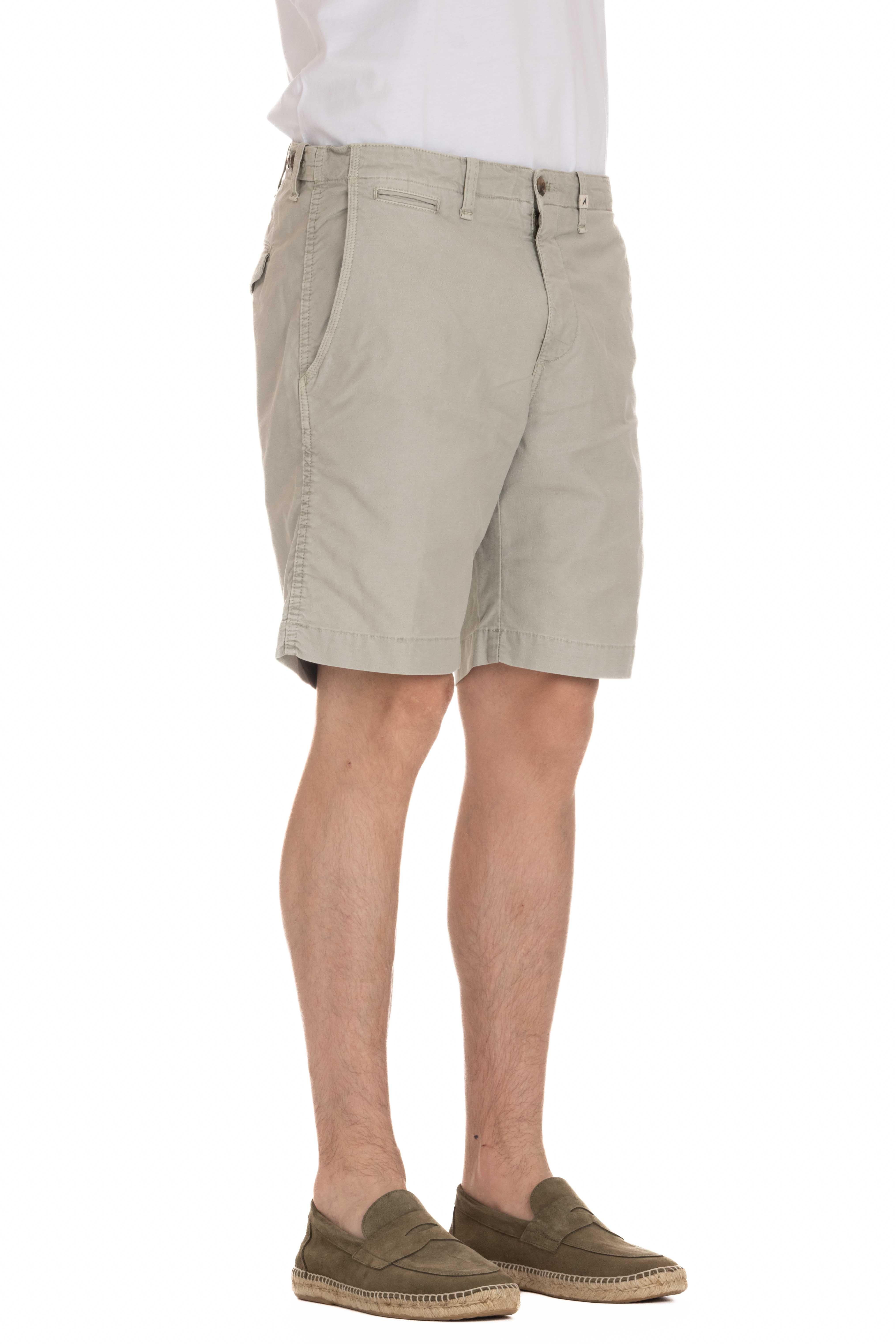 Bermuda in cotone tramato 24M84B287-FR/4 F25 Myths 