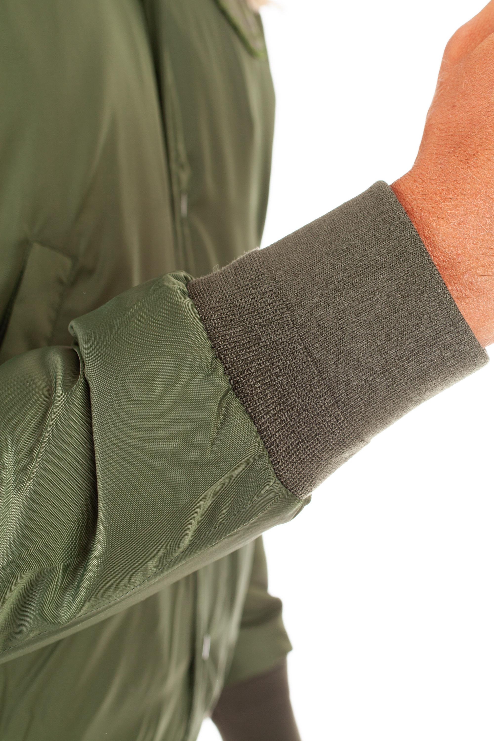 Giubbotto bomber logato JAOM - 460G GRN LAKE Autry 