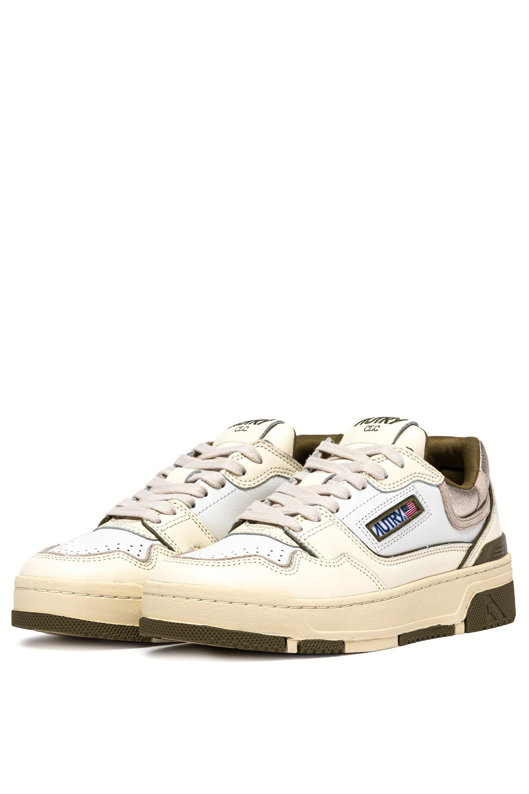 Sneaker donna modello CLC ROLW TE02 WHT/LIZARD Autry 