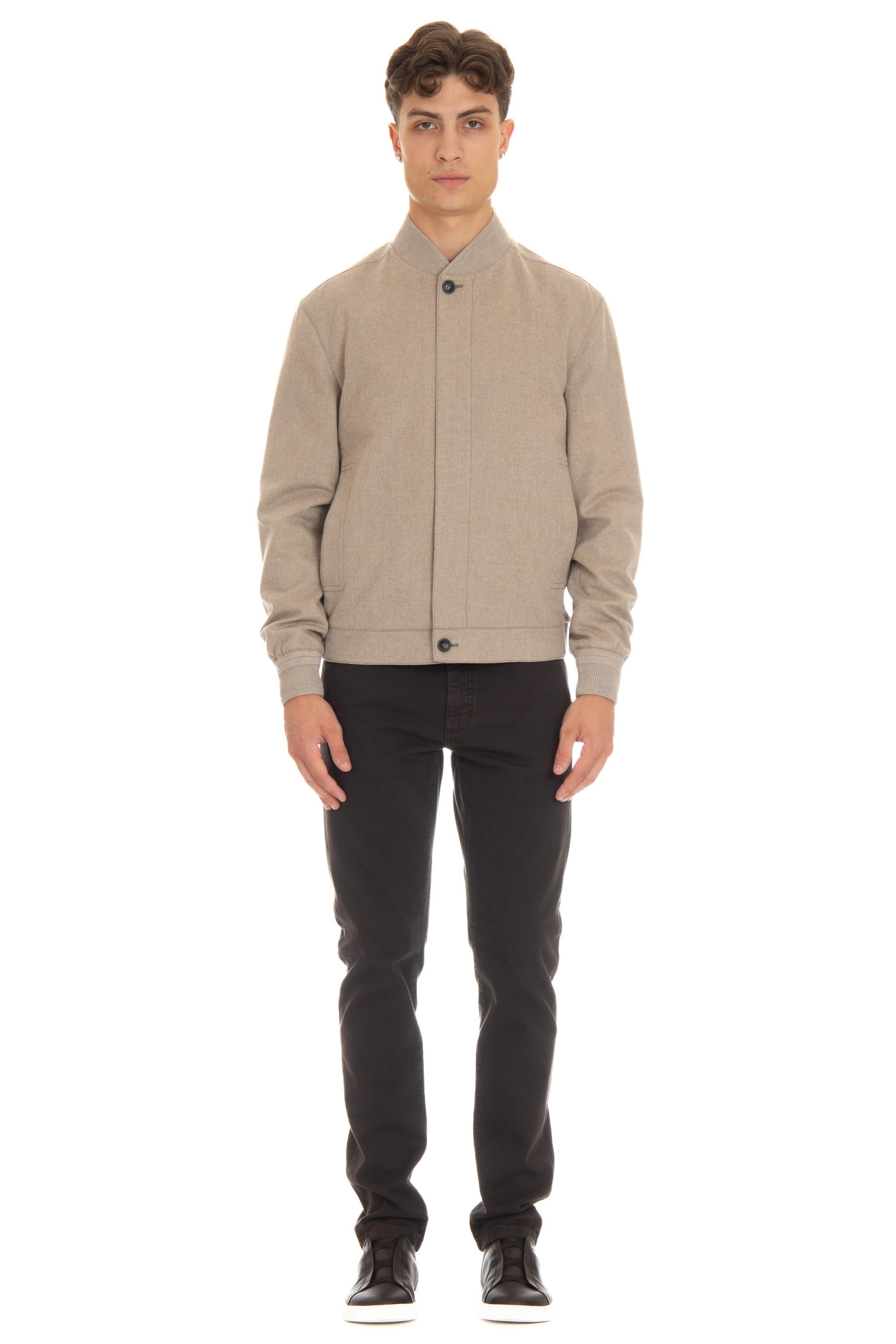 Zegna Blouson in Oasi Cashmere RUCT45A6-C119 139R 
