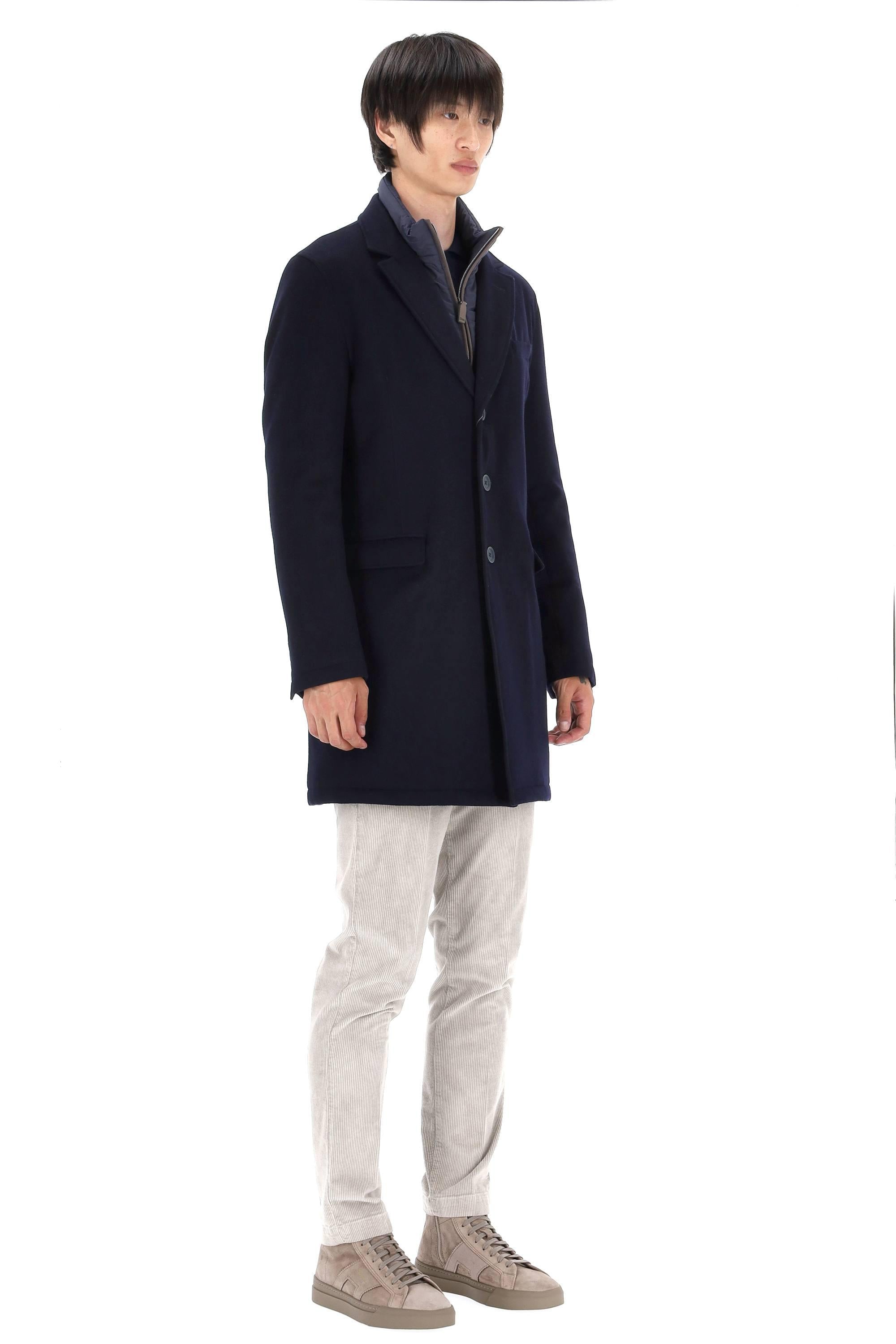 Herno Cappotto in lana vergine imbottito CA000196U/2 9200 