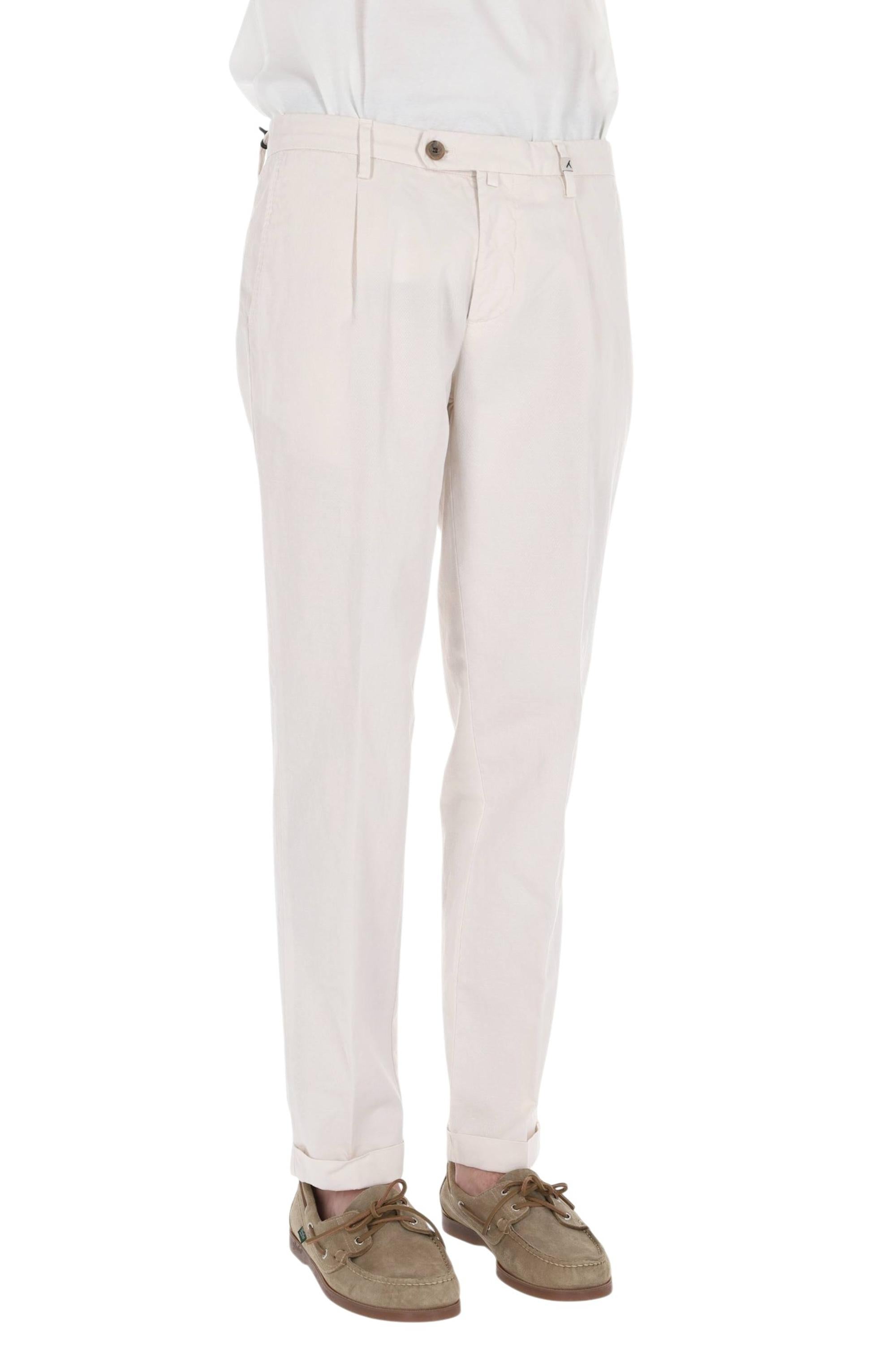 Myths Pantalone Zeus-P in cotone-lino 26M19L 85 04 