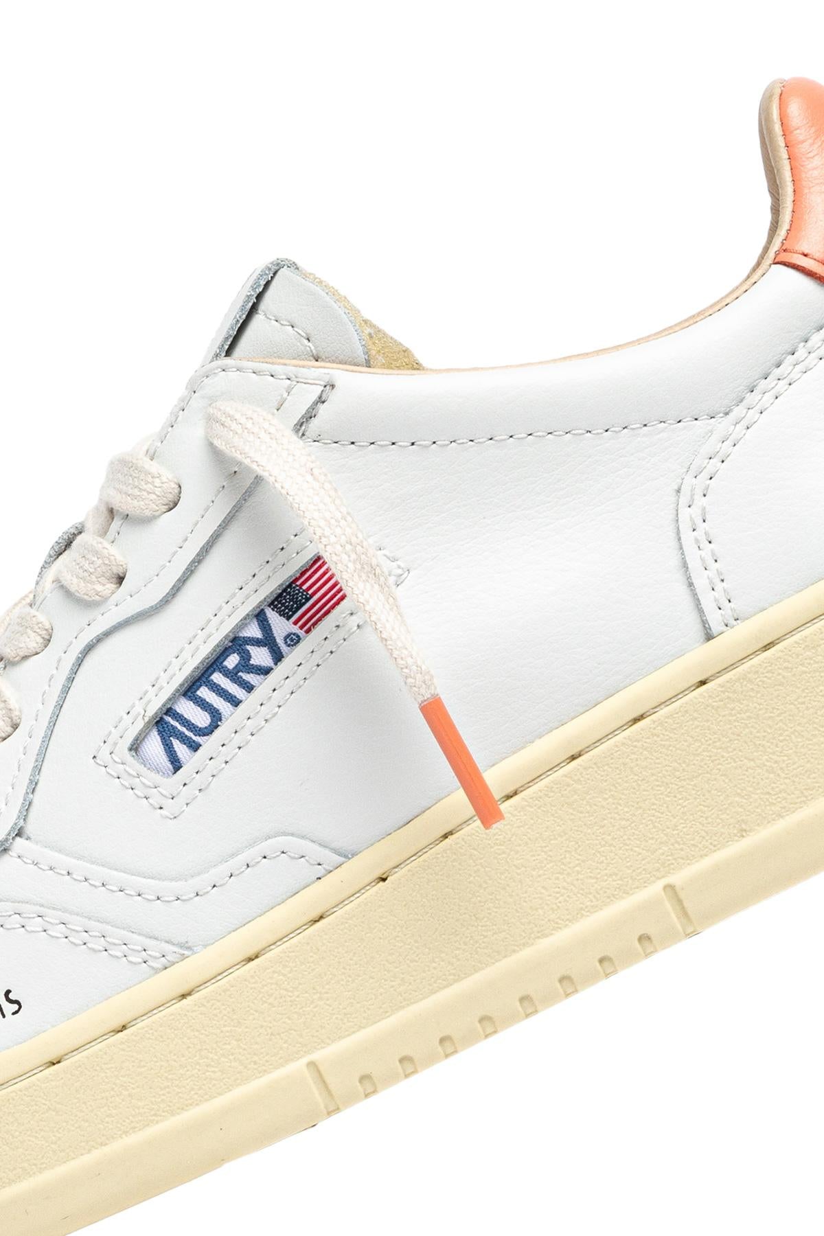 Autry Sneaker donna Medalist Floating Dreams talloncino pesca AULW DL03 WHT/PEACHP 