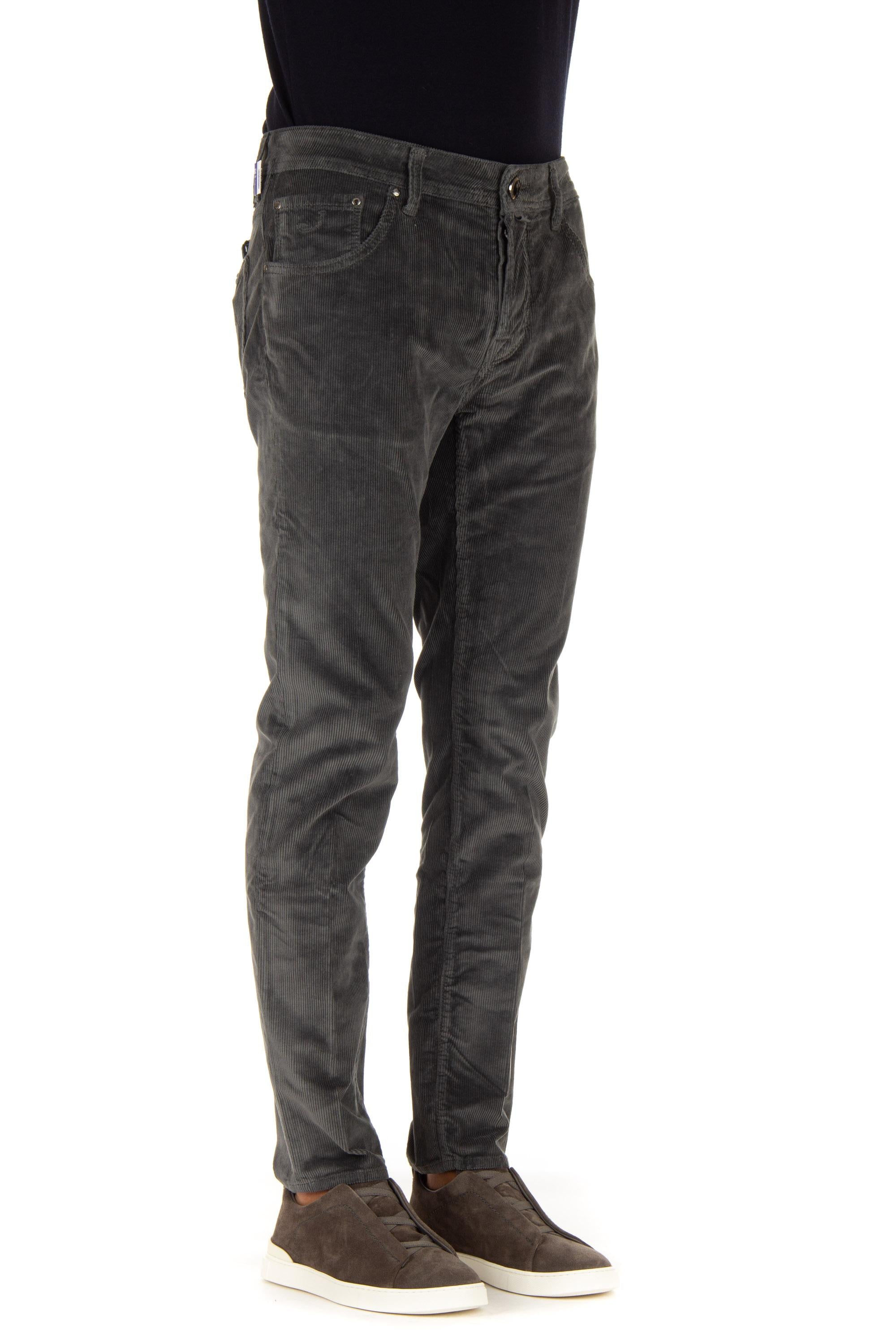 Jacob Cohen 5 tasche color in velluto 1000 righe scott fit E15 36 S 3653 SCOTT/3 C35 