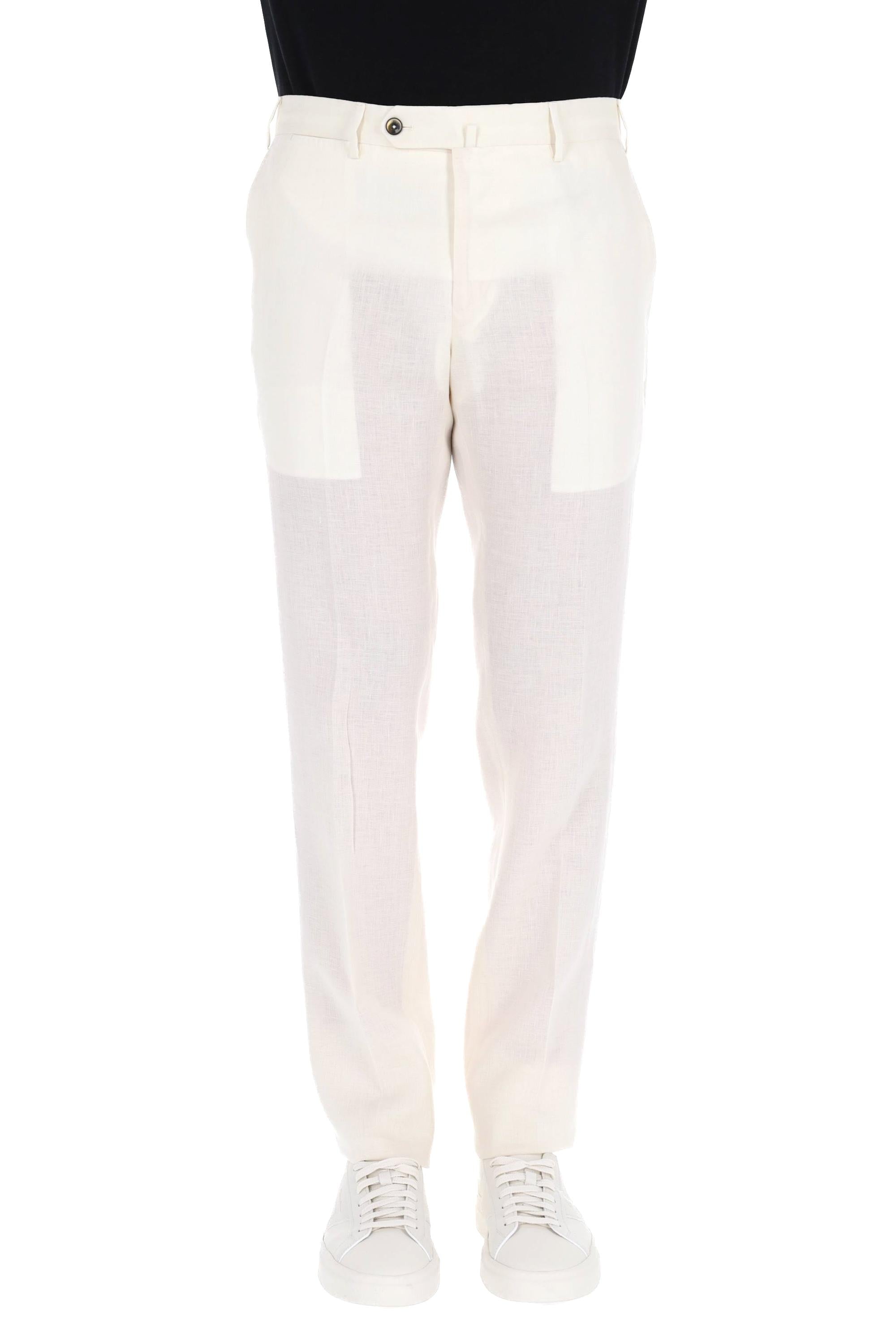 Pantalone in puro lino Slim fit VS01Z00CL1 BB58 0015 PT Torino 