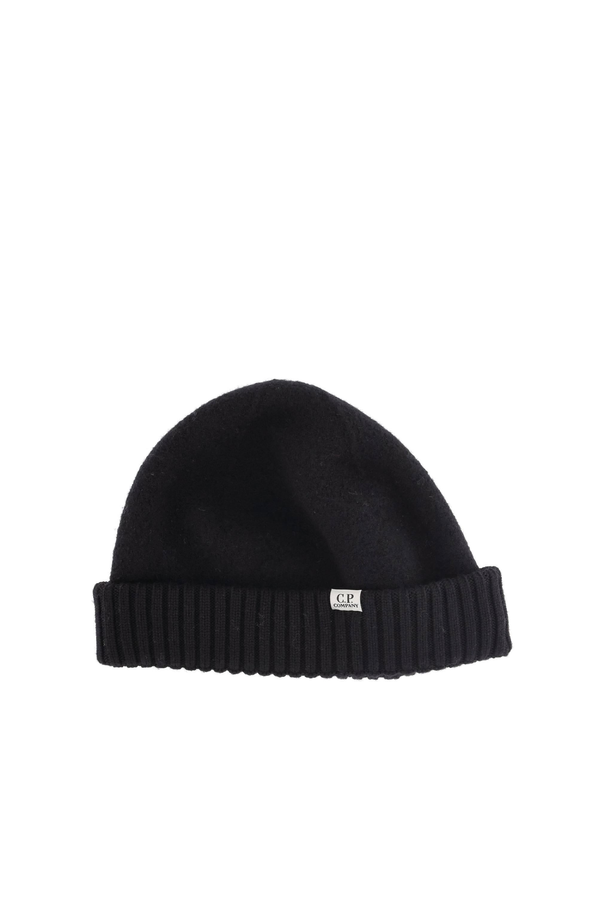 CP Company Beanie in lana merino felted MAC298A11-0513A/2 999 