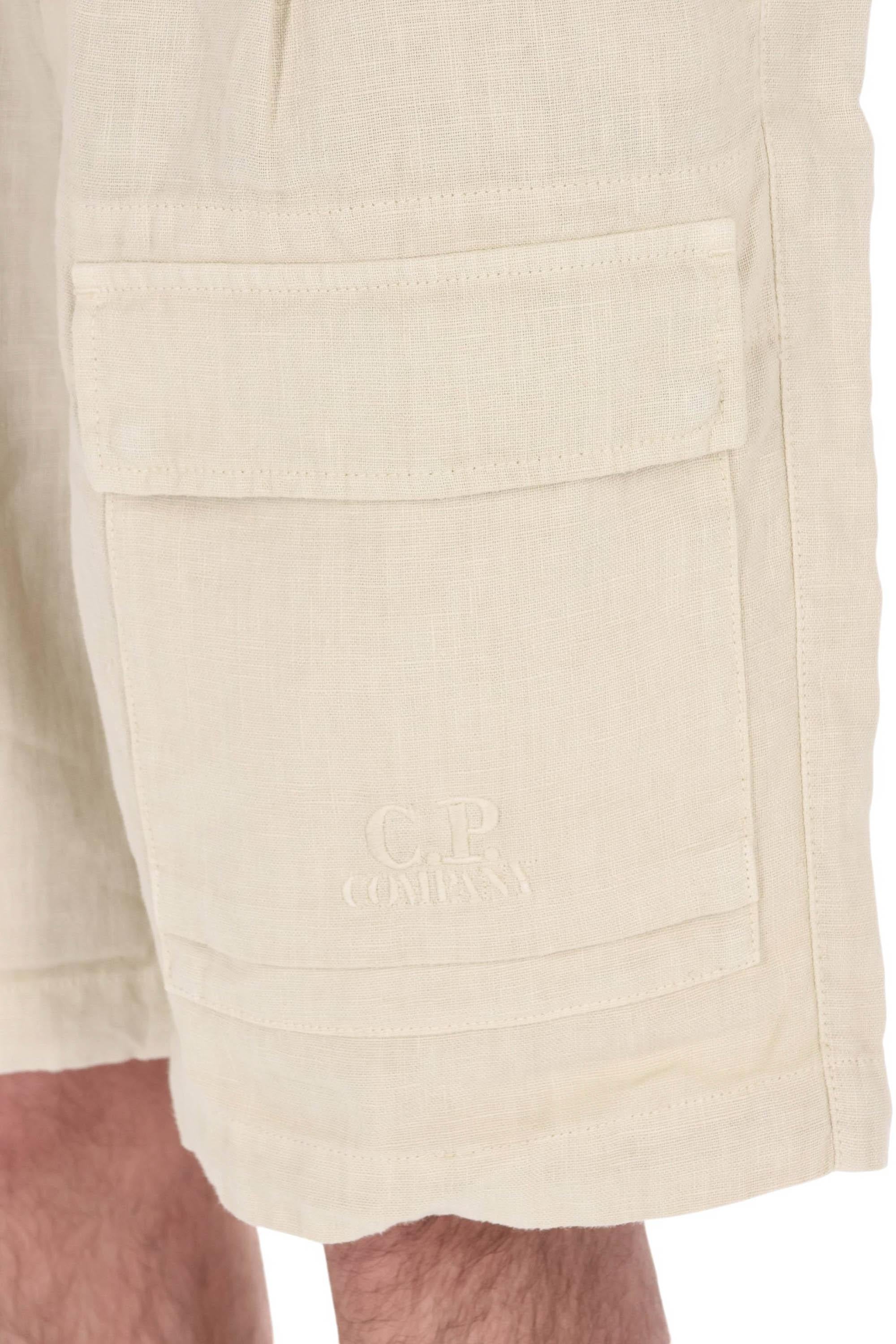 CP Company Bermuda cargo in lino sak 20CMBE250A 110341O 114 