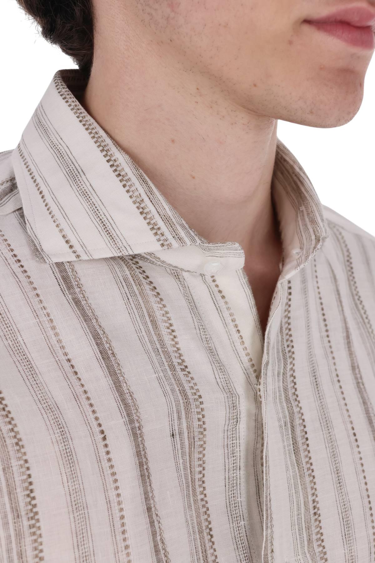 Barba Camicia in lino riga special Dandylife LIU13P0154040.R 0002 