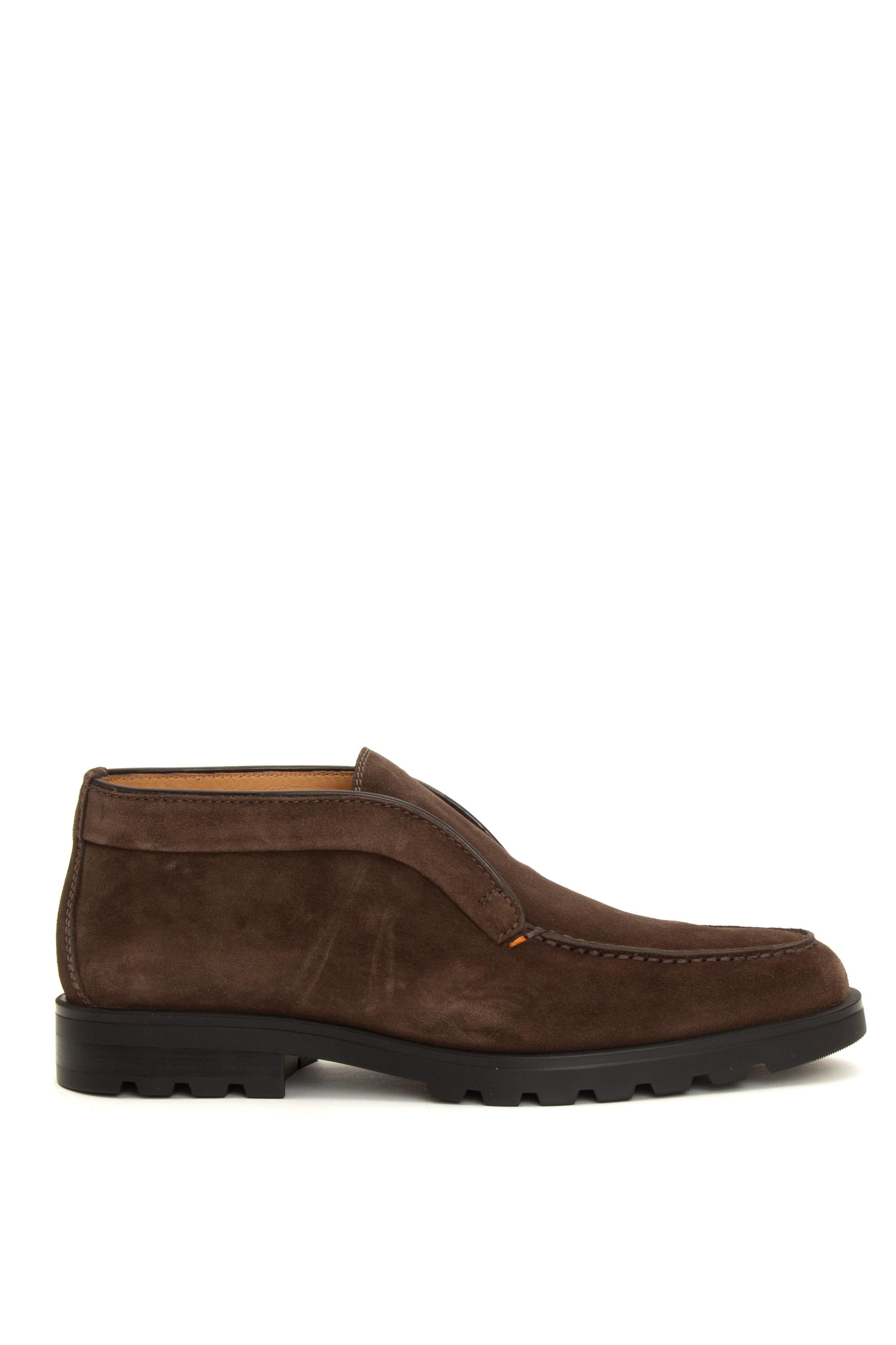 Desert boot in camoscio fondo rocciatore MGDC17823NE0BSEY T50 Santoni 