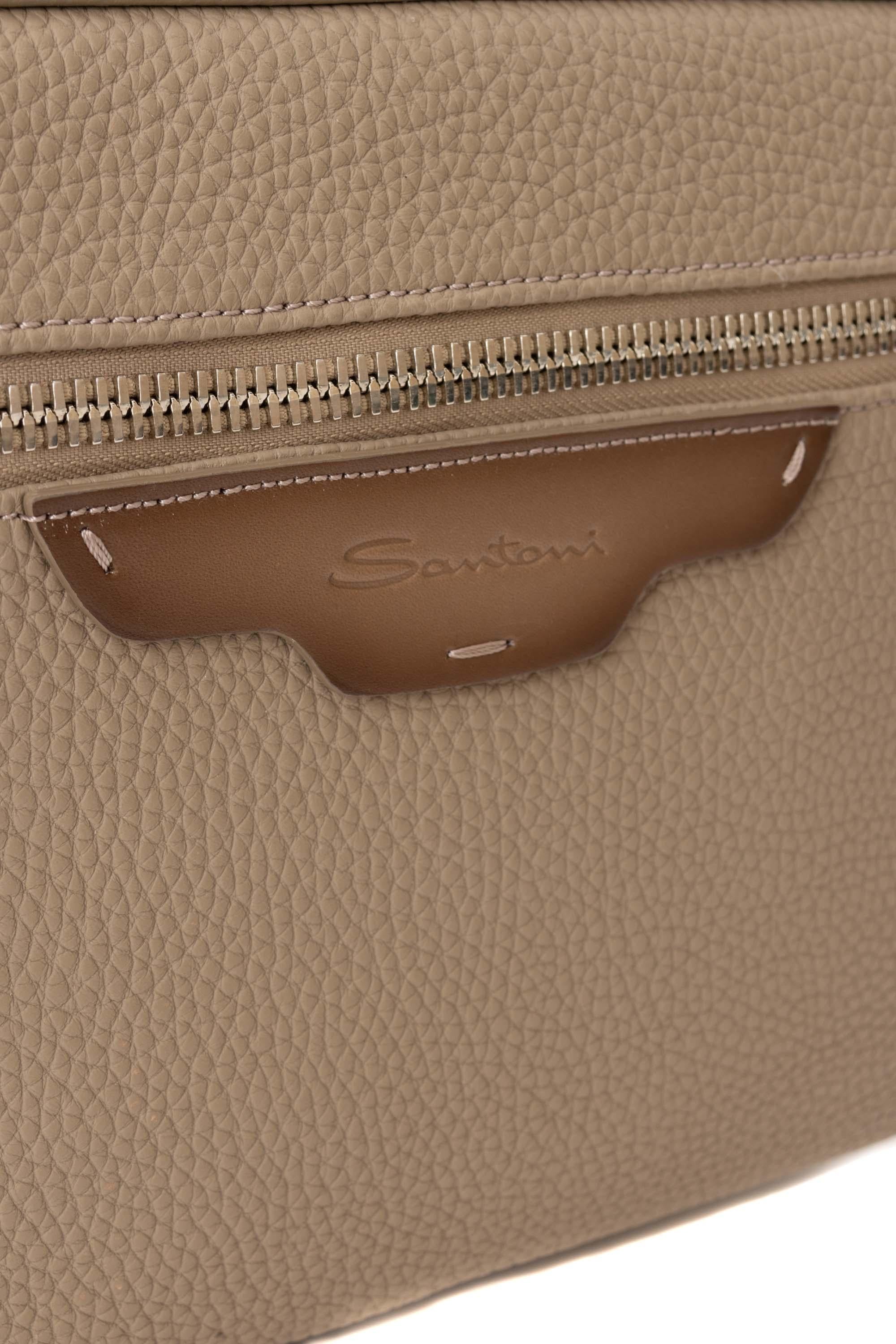 Santoni Zaino in pelle bottalata UIBBA2364EN-A2IB M40 