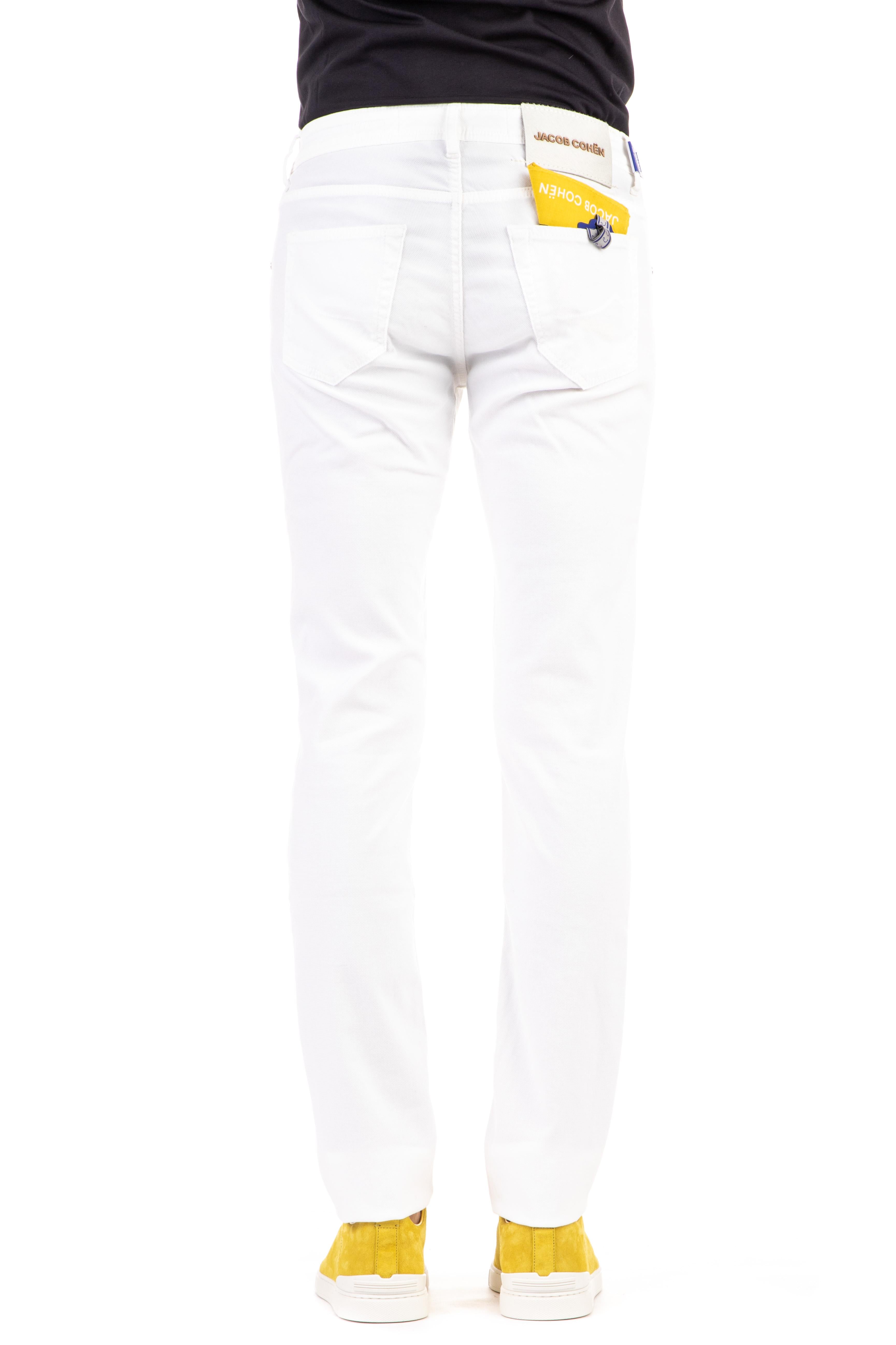 5 tasche color in cotone-lyocell nick slim I07-36S-3974-NICKSLIM A00 Jacob Cohen 
