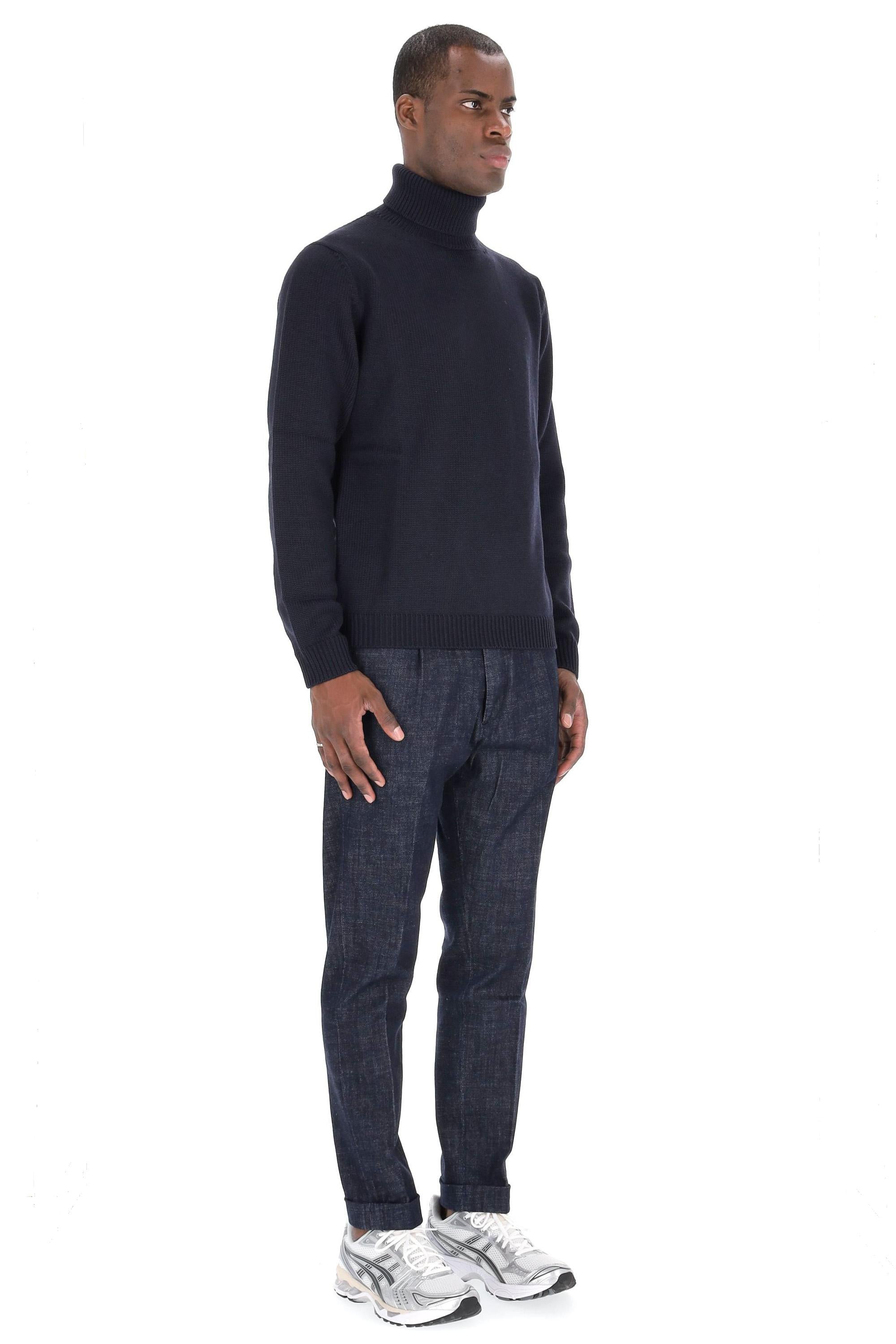 Maglia dolcevita in lana merino 3M02003/2 M0210 Roberto Collina 