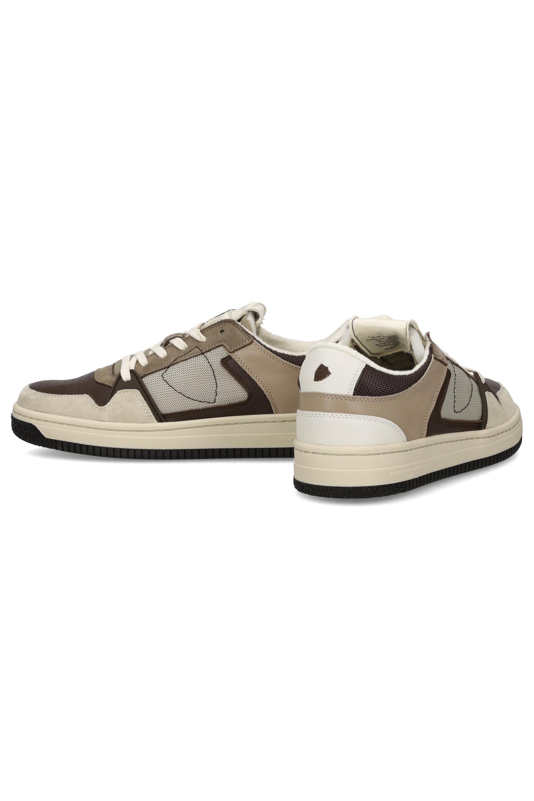 Sneaker low in pelle e camoscio mod. La Grande LGLU LA GRANDE VR03 Philippe Model 