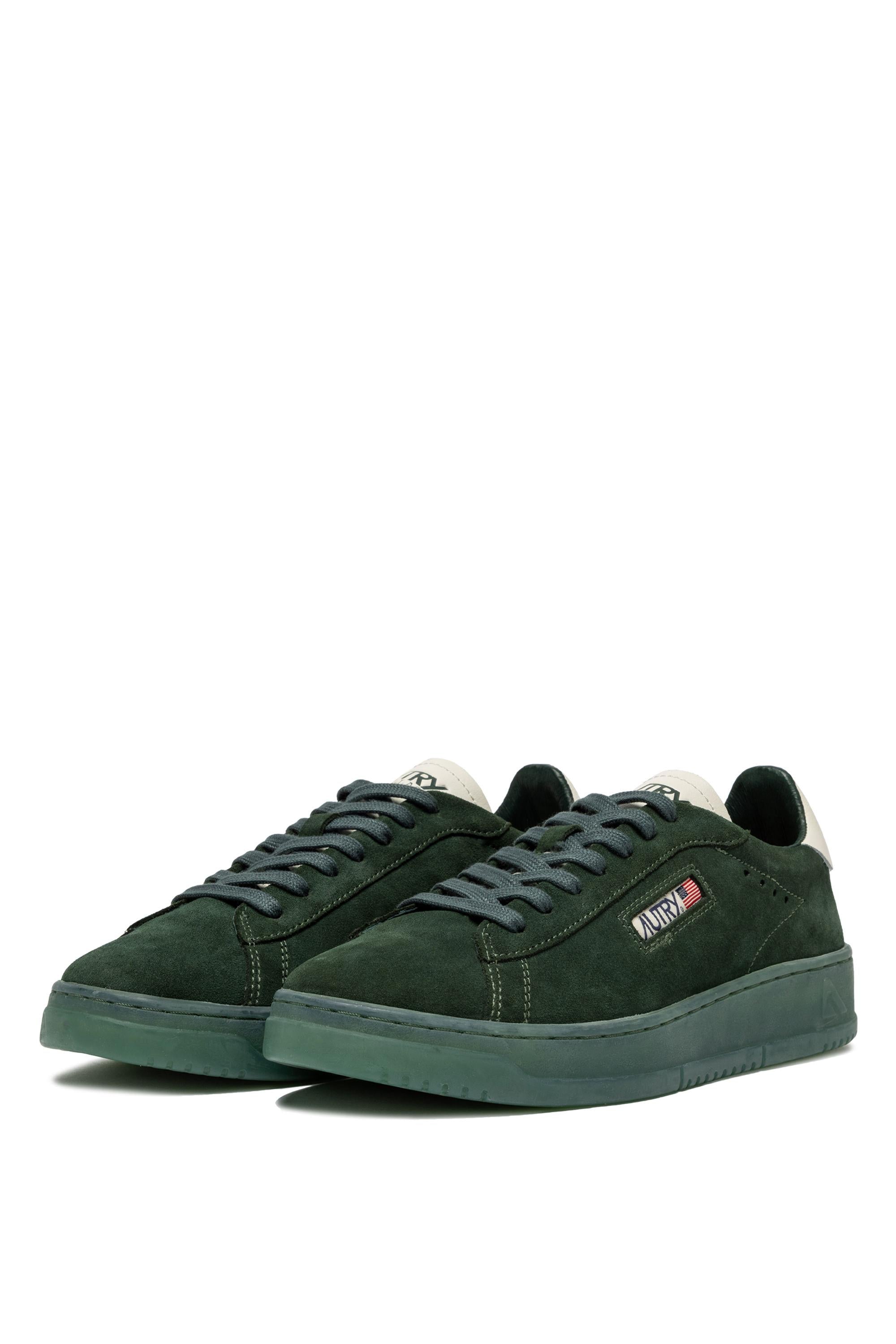 Sneaker Dallas in camoscio ADLM UE12 BOTTLE/MARSH Autry 