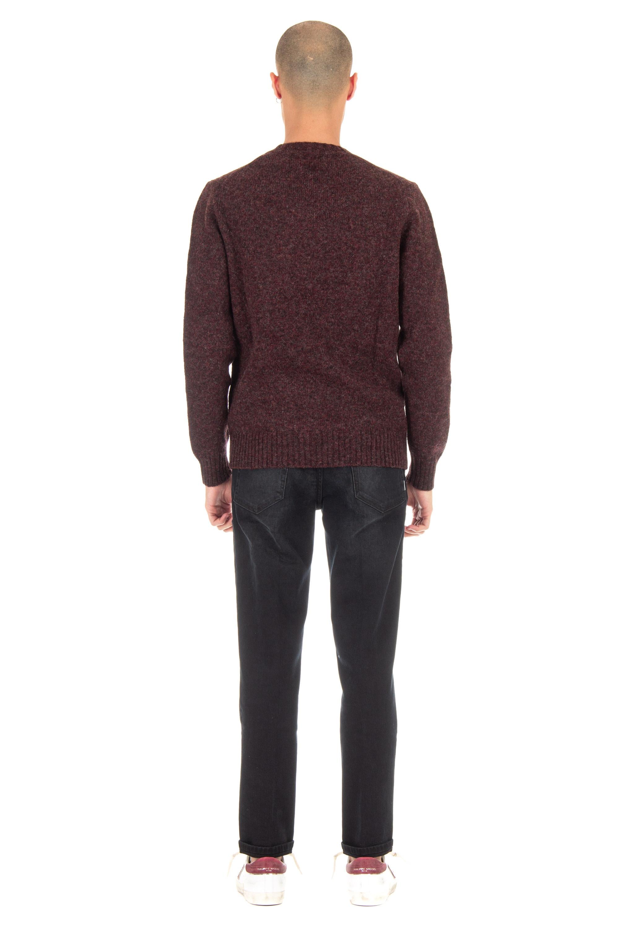Maglia girocollo in shetland B2P000 5W067 12188 Ballantyne 