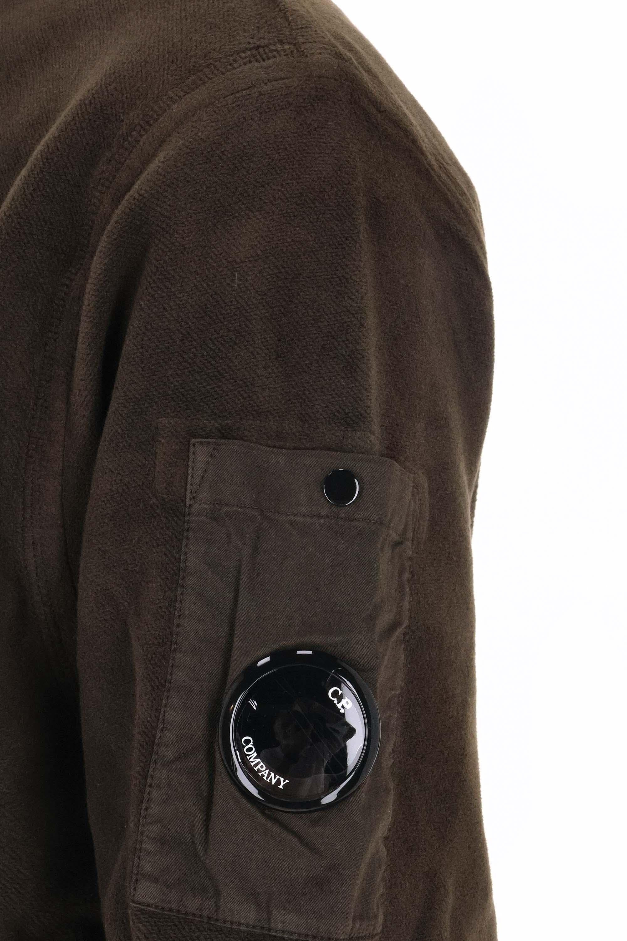CP Company Felpa girocollo in cotone brushed MSS249A00-6614G 683 
