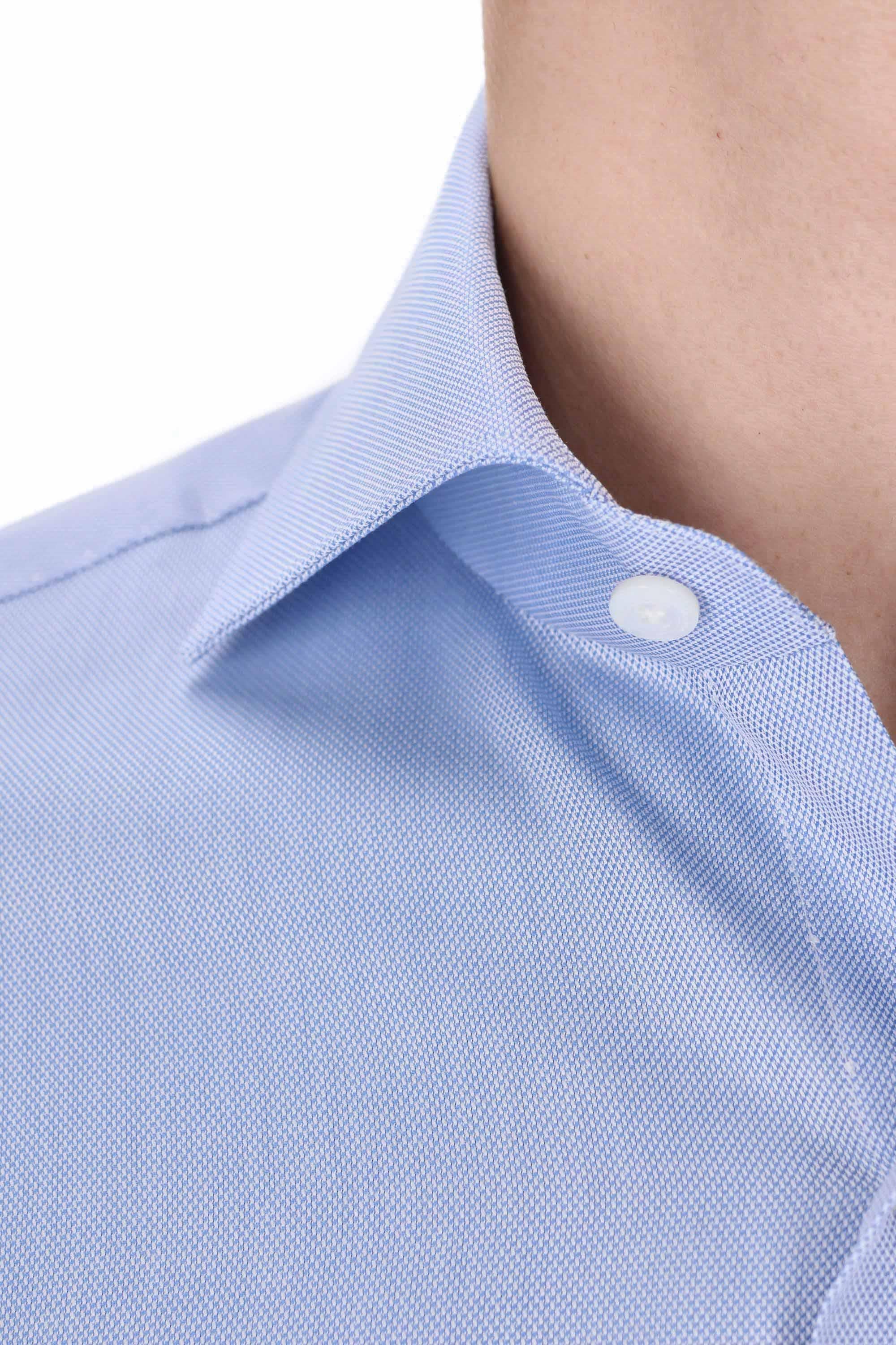 Finamore Camicia sartoriale Traveller in royal oxford linea Milano ML-149197-C0238T/2 05 