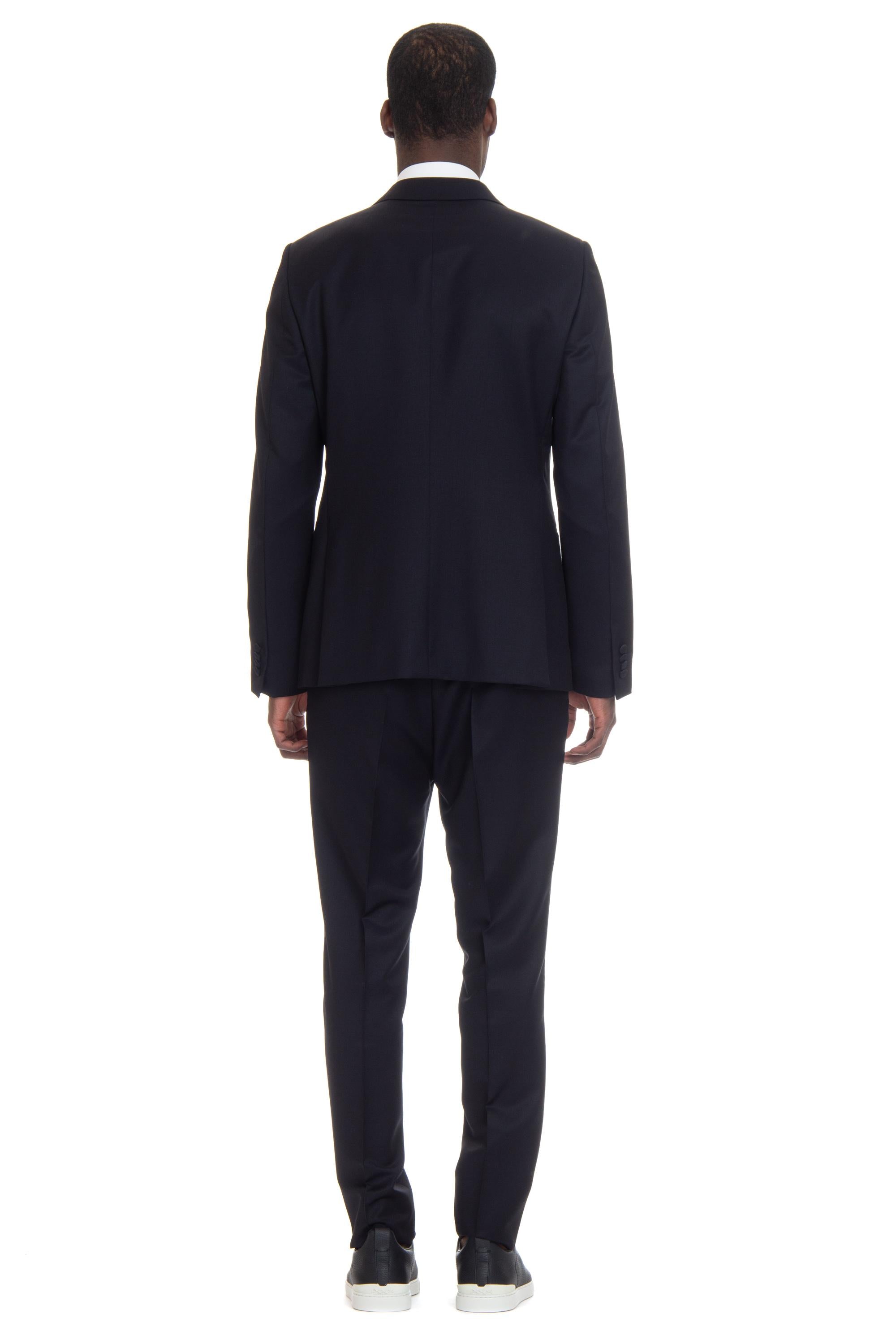 Zegna Abito smoking in lana-mohair 717701A7-282KGQ 412 